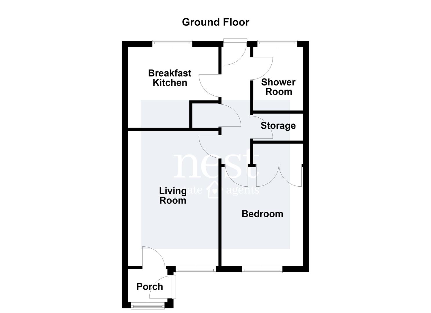 15, Shetland Way, Leicester floorplan