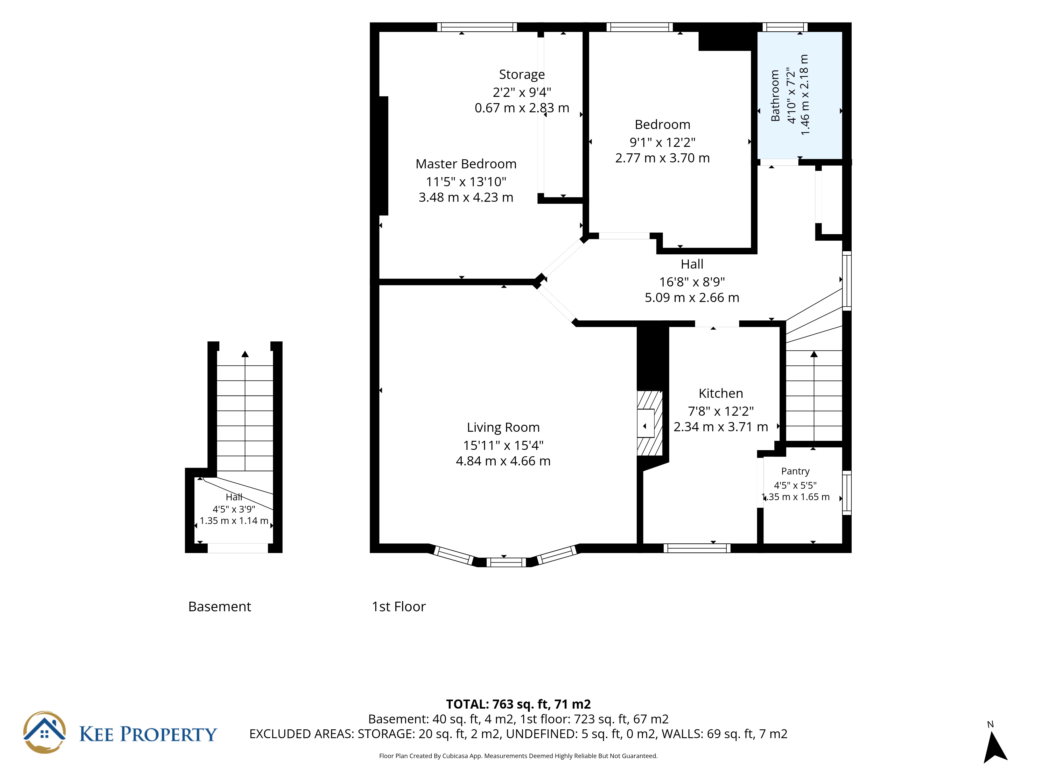 55, Young Terrace, Glasgow floorplan