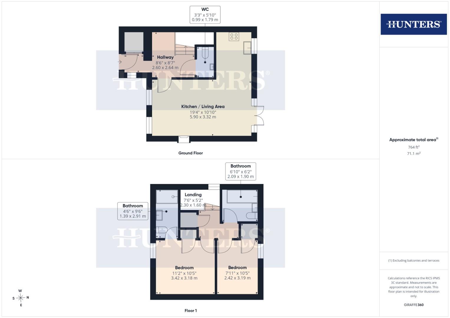 3, Seaford Avenue, Filey floorplan