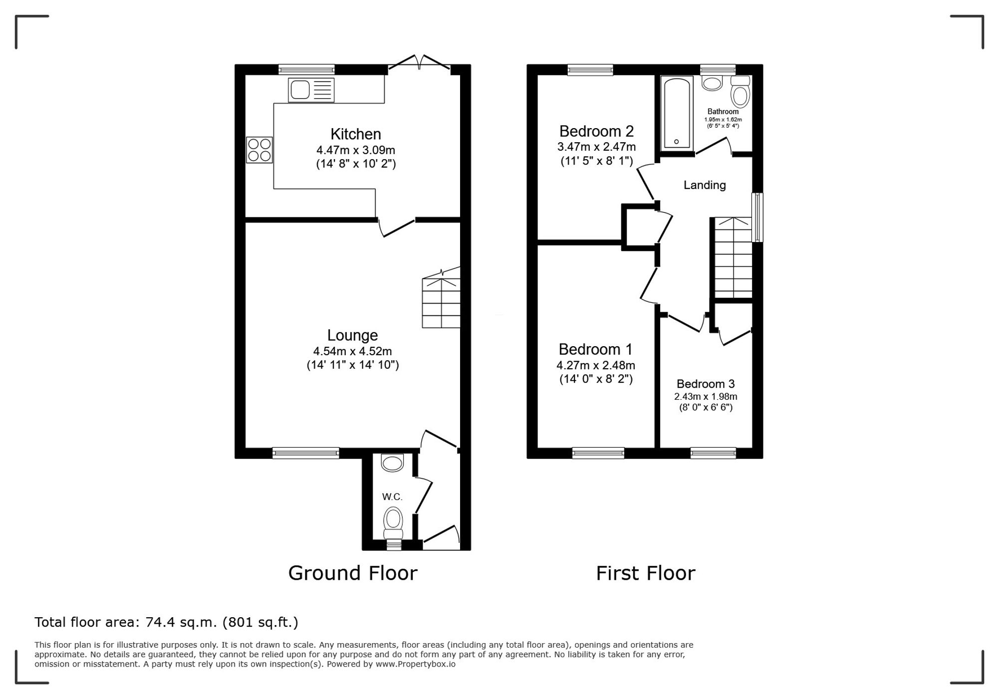 22, Ffynon Y Maen, Bridgend floorplan