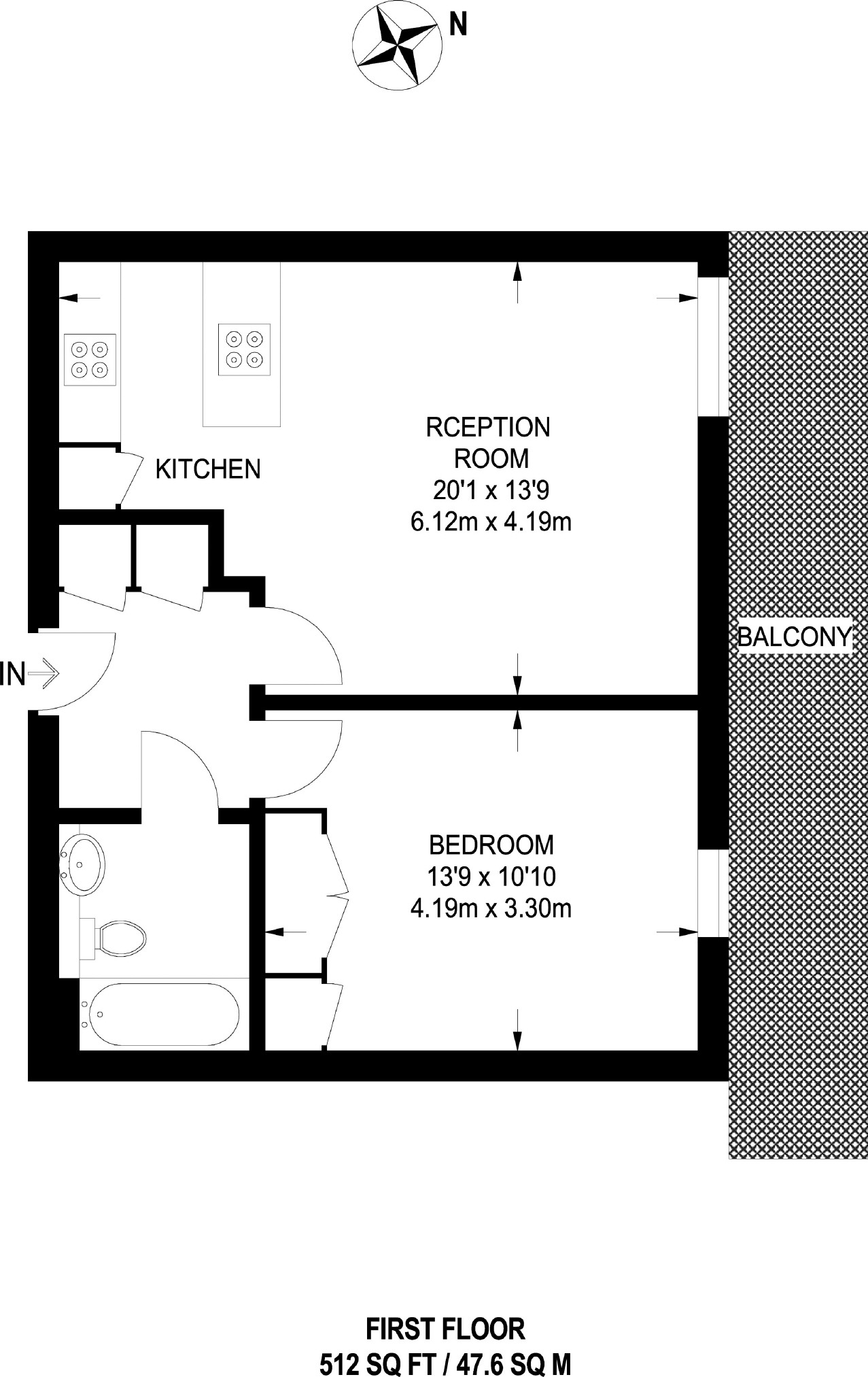 1 Bedrooms Flat to rent in Oval Road, Camden, London NW1