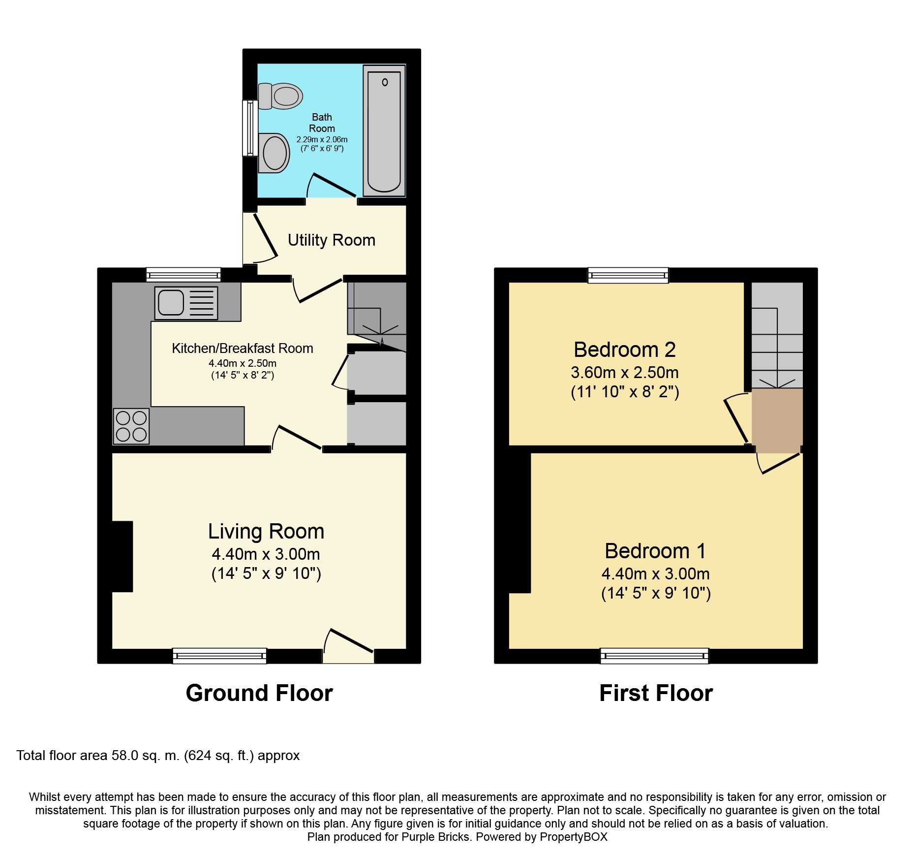 2 Bedrooms Terraced house for sale in High Street, Aylesford ME20