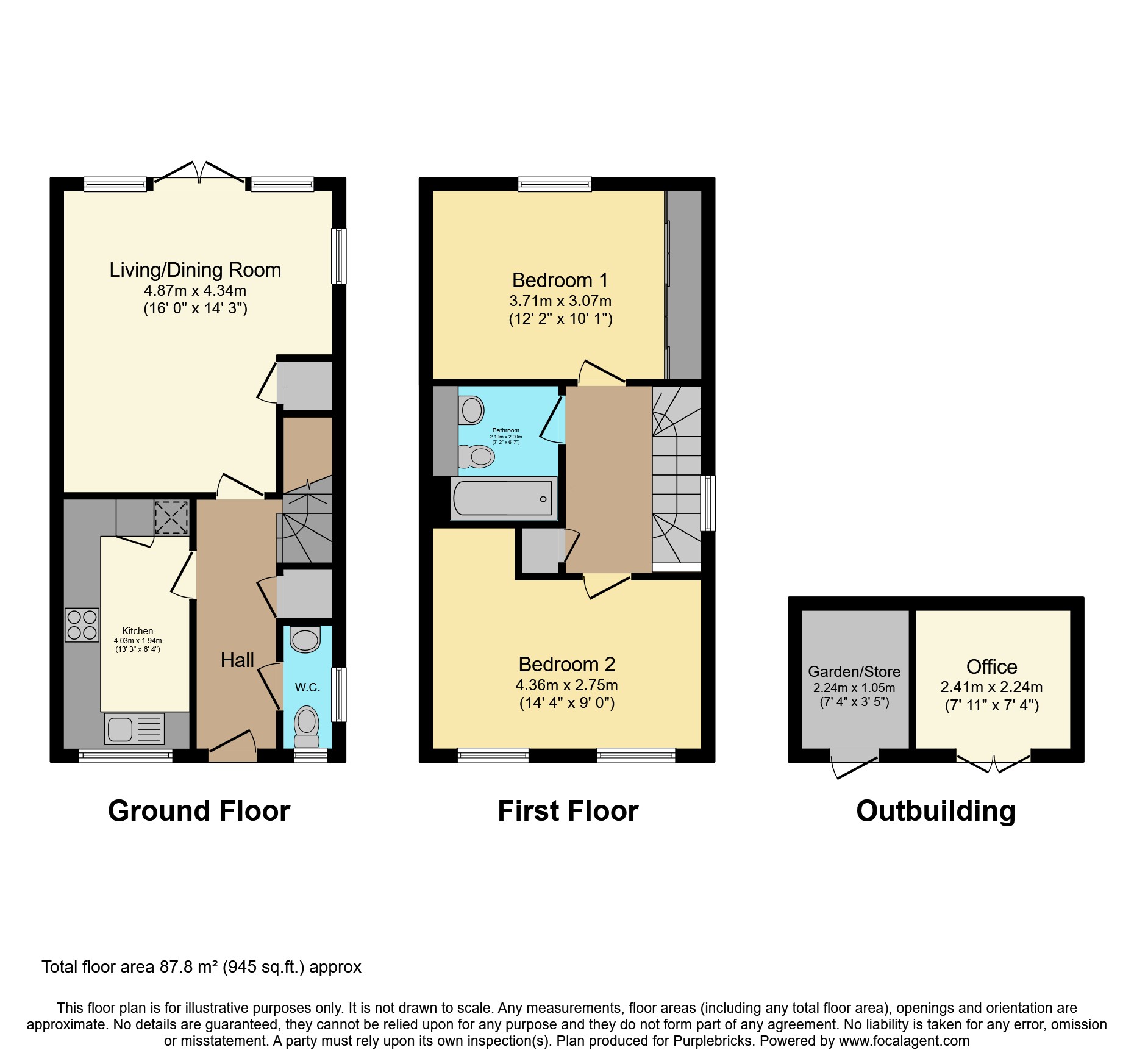 7, Kingfisher Drive, Crowborough floorplan