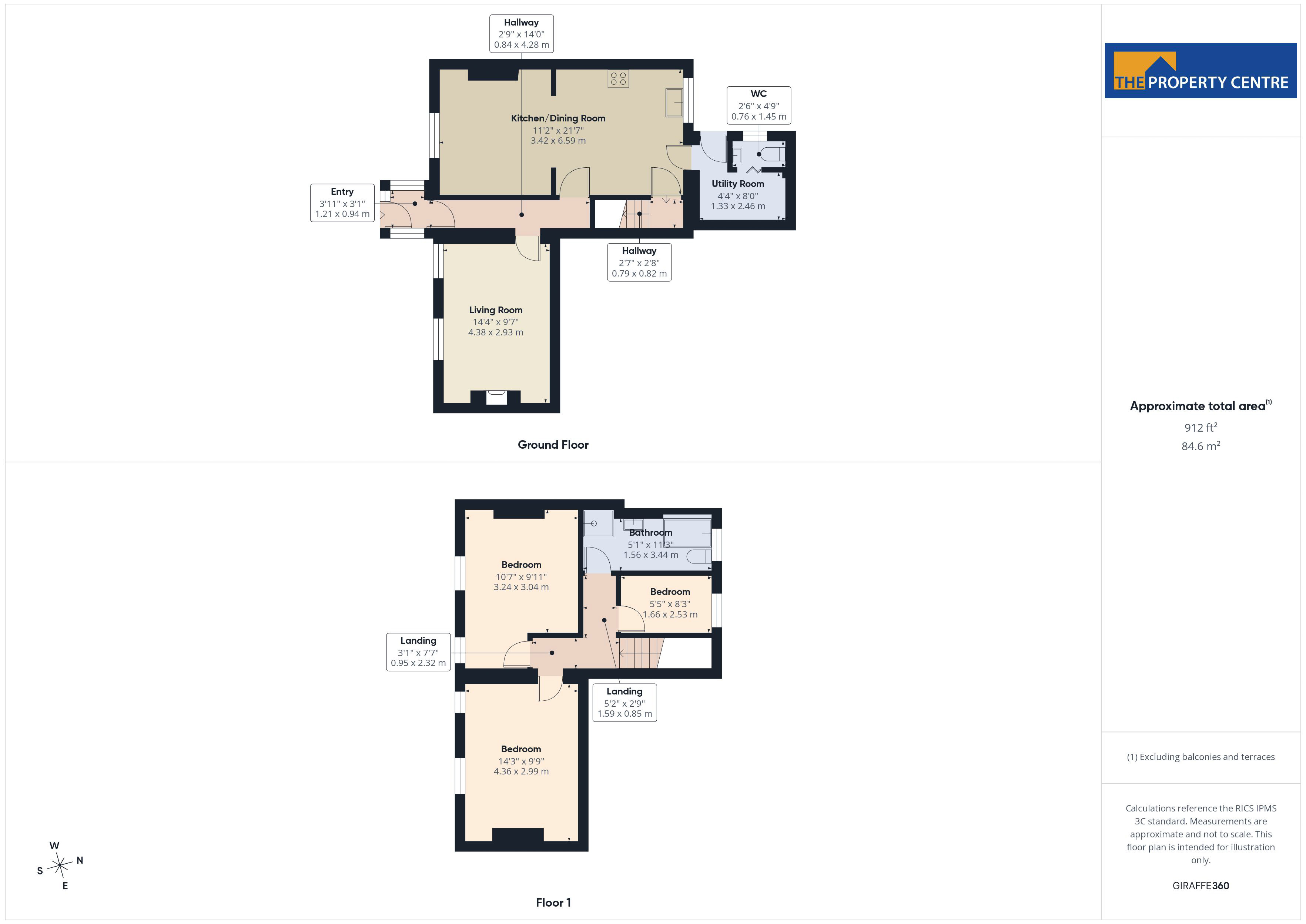 3 Chapel Terrace,, The Street, Stonehouse floorplan