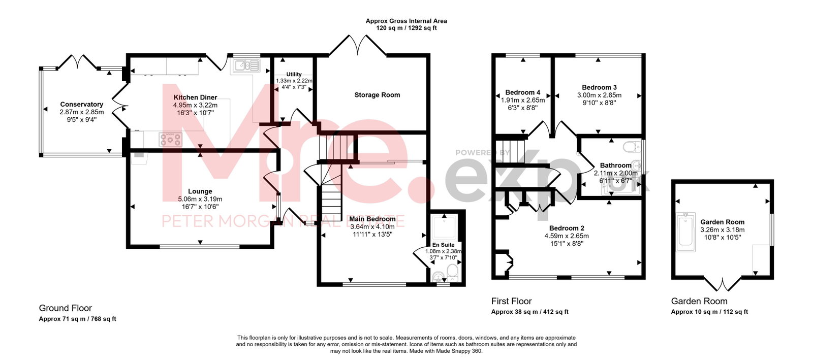 130, Ridgewood Gardens, Neath floorplan