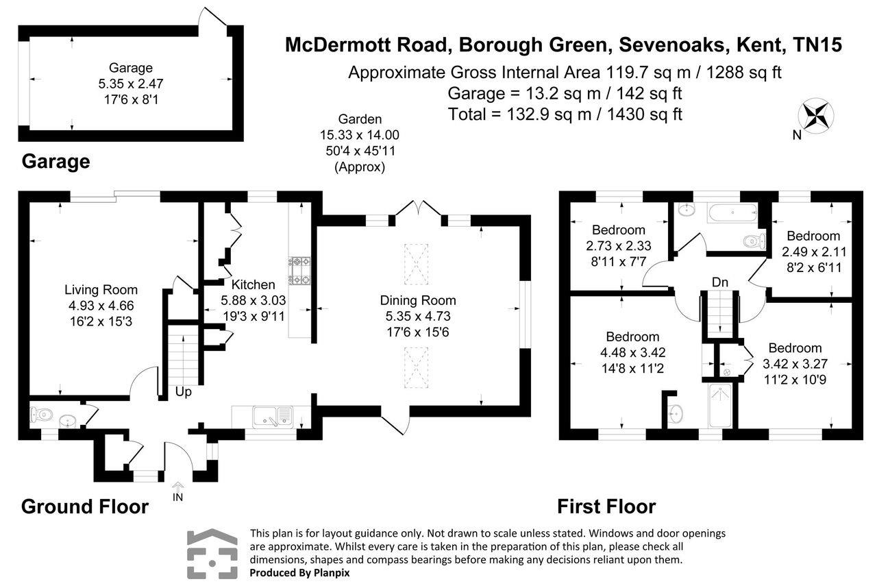 23, McDermott Road, Borough Green floorplan