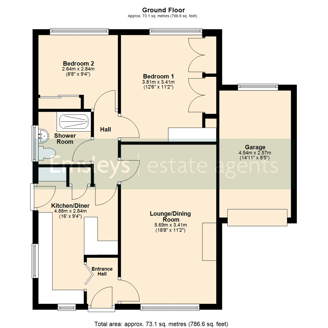 28, Farnham Croft, Leeds floorplan