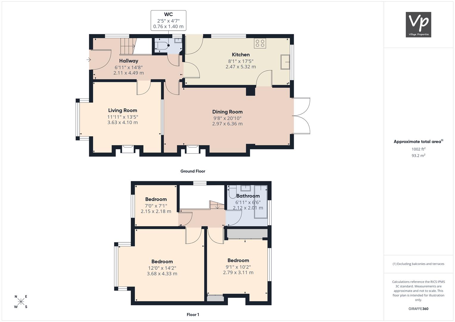 9, Birch Avenue, Reading floorplan