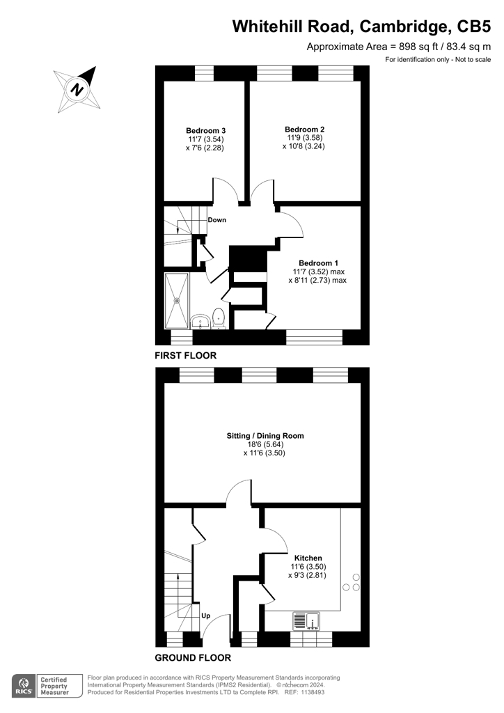 6, Holyoake Court, Cambridge floorplan