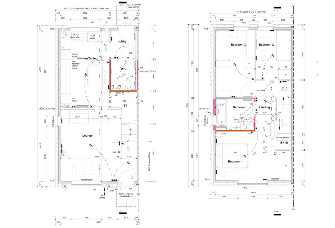 The Hawthorns - Plot 126, 24, Pipistrelle Roost, Nottinghamshire floorplan