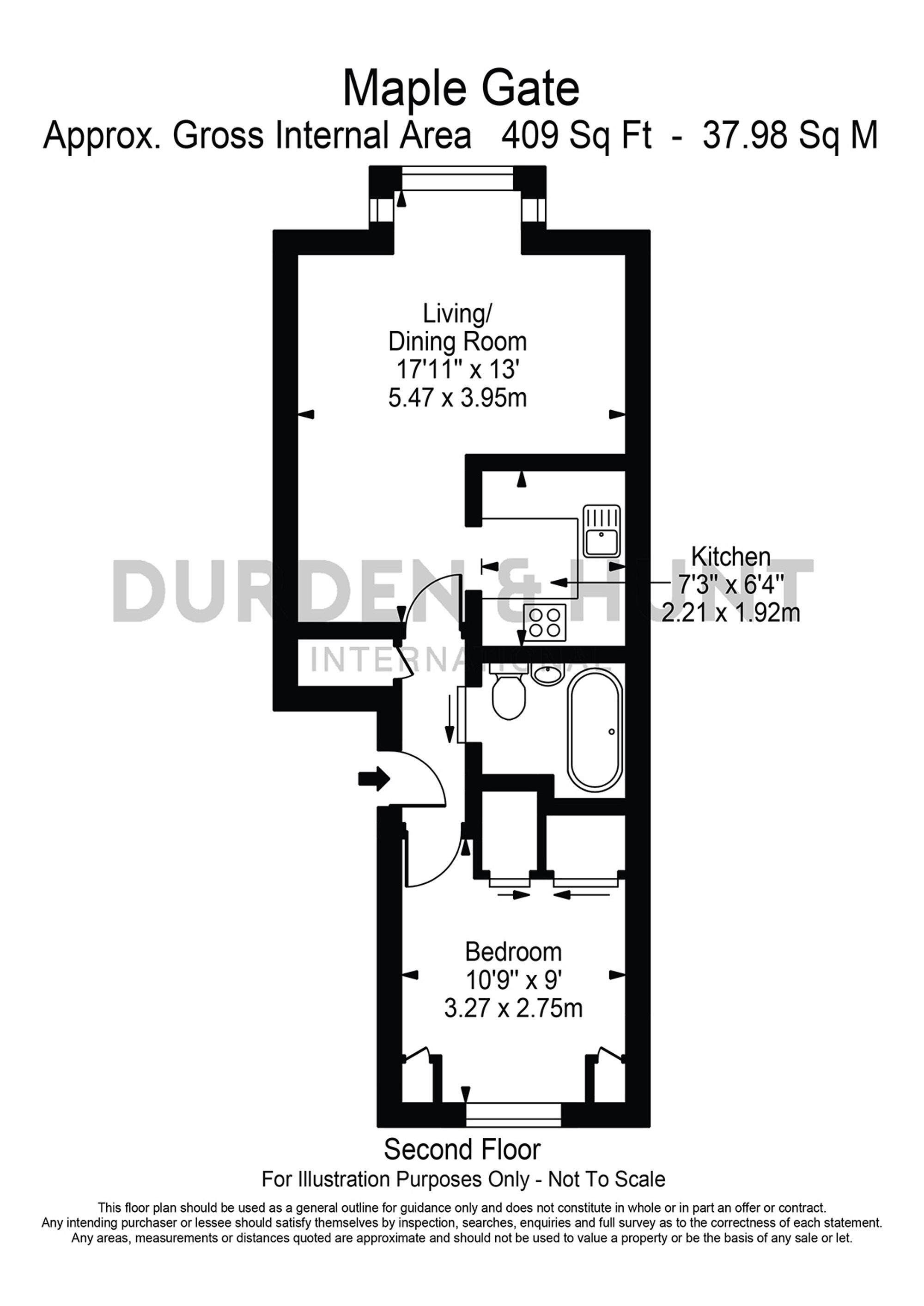 88 Maple Gate, Loughton floorplan