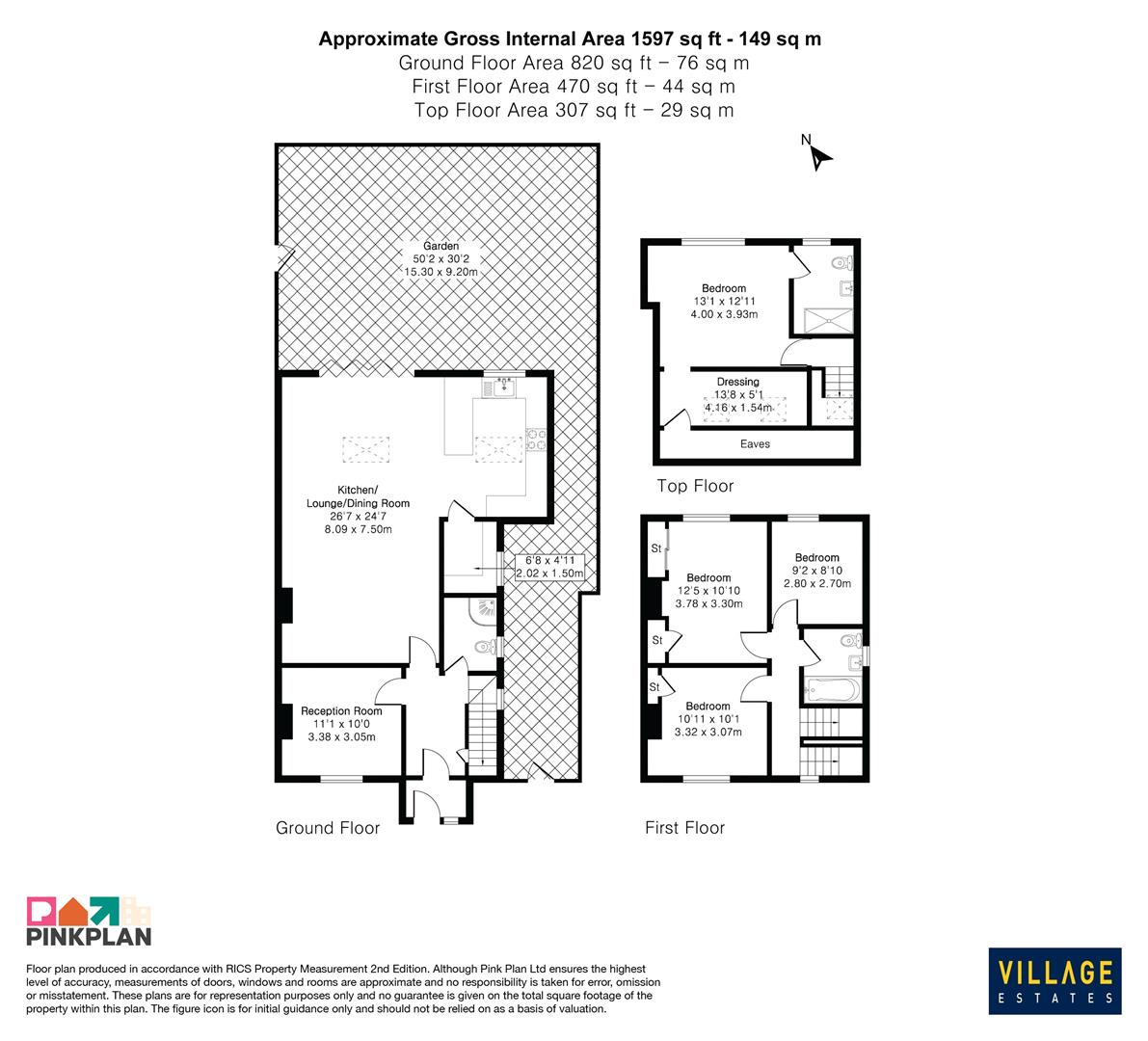 33, New Road, Radlett floorplan