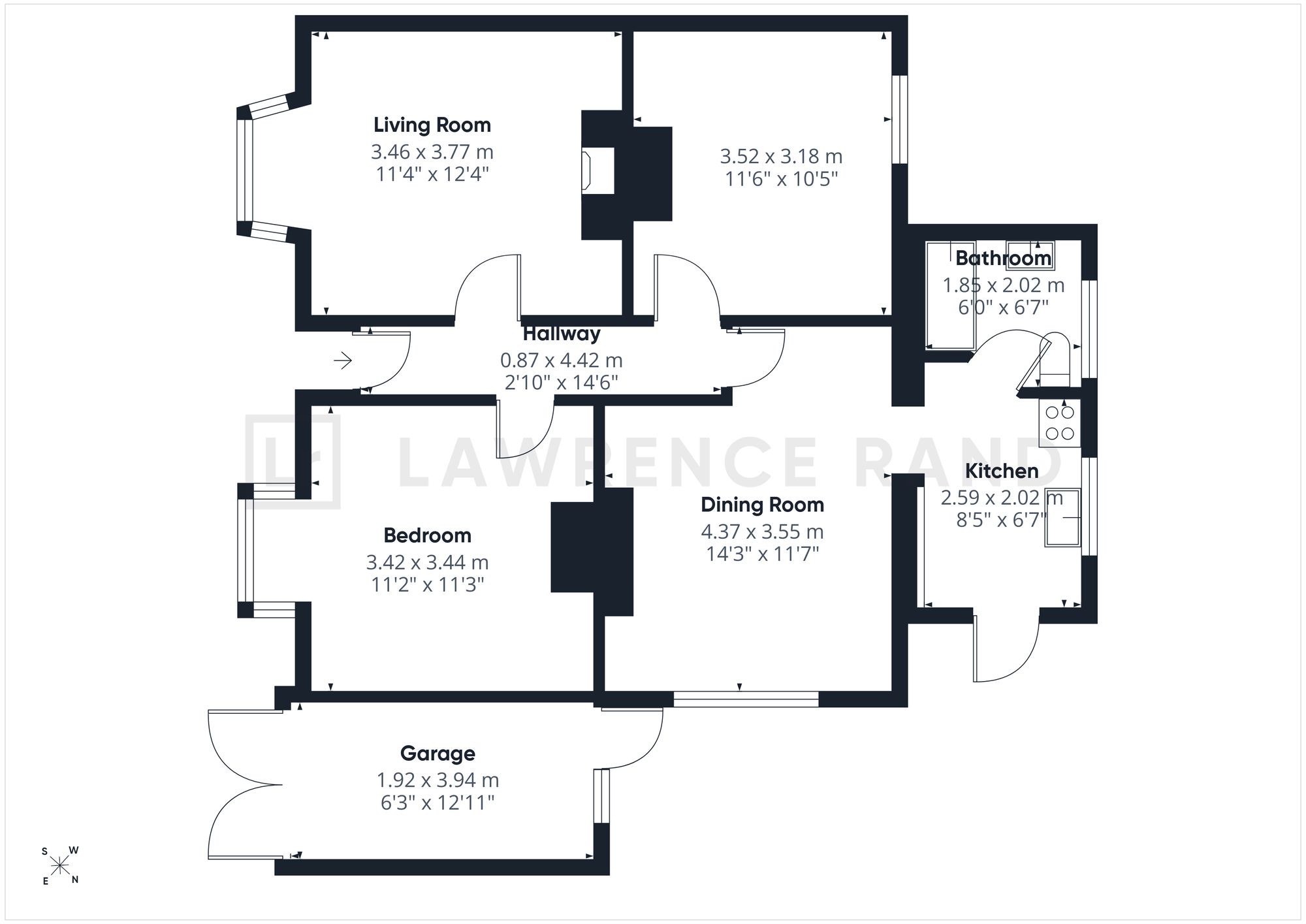 9 Edwards Avenue, Ruislip floorplan