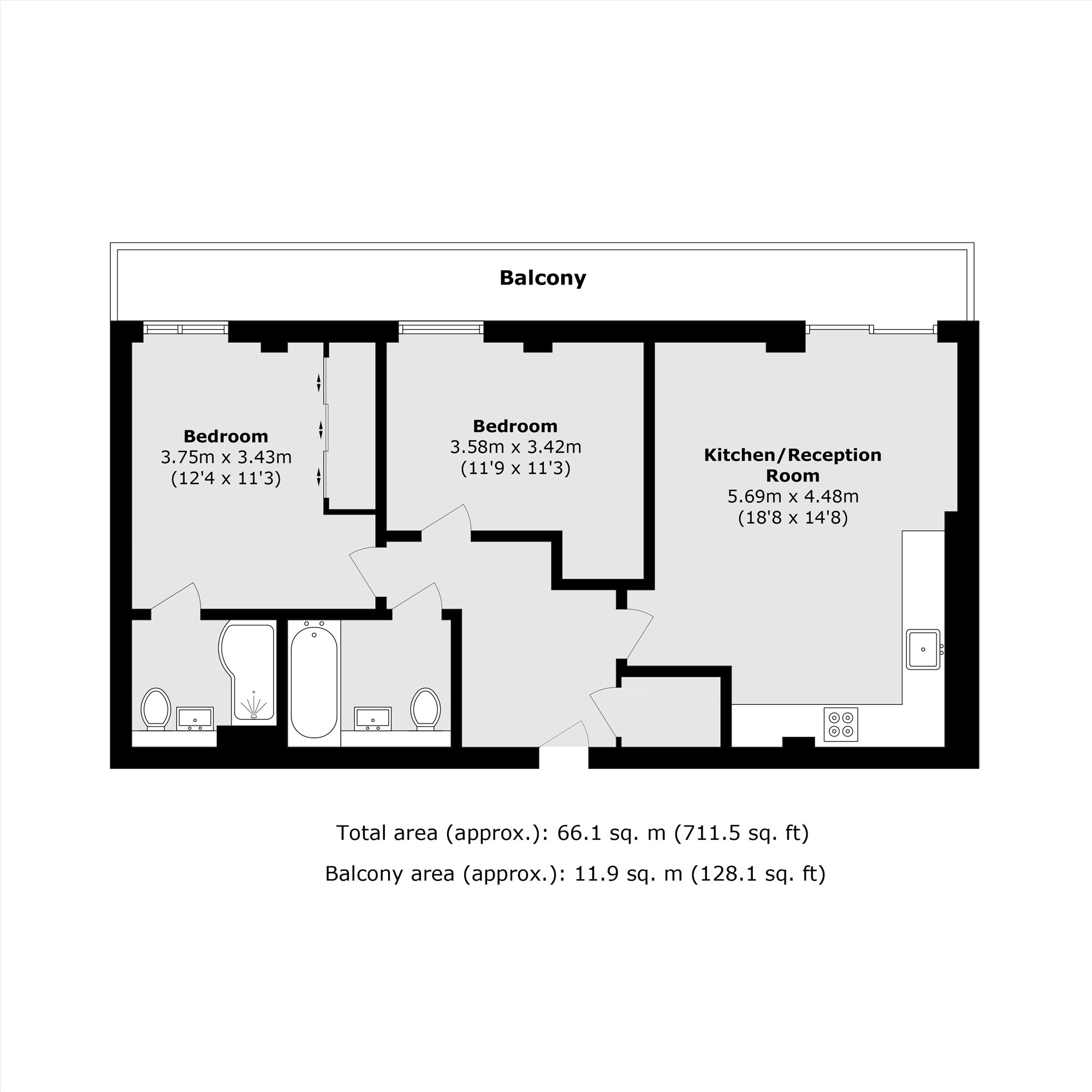 Cornell Square, London floorplan