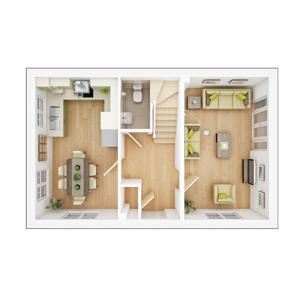 The Easedale - Plot 261, Regency Gate, Bromyard Road, Worcester floorplan