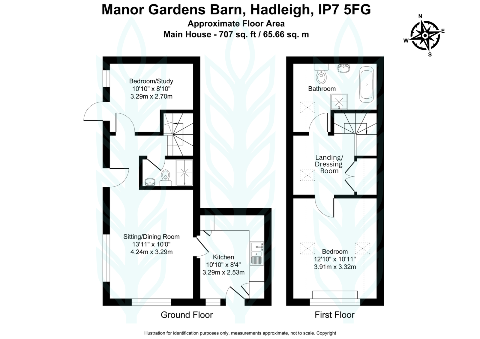 Manor Gardens Barn,Manor Gardens, High Street, Hadleigh, Ipswich floorplan