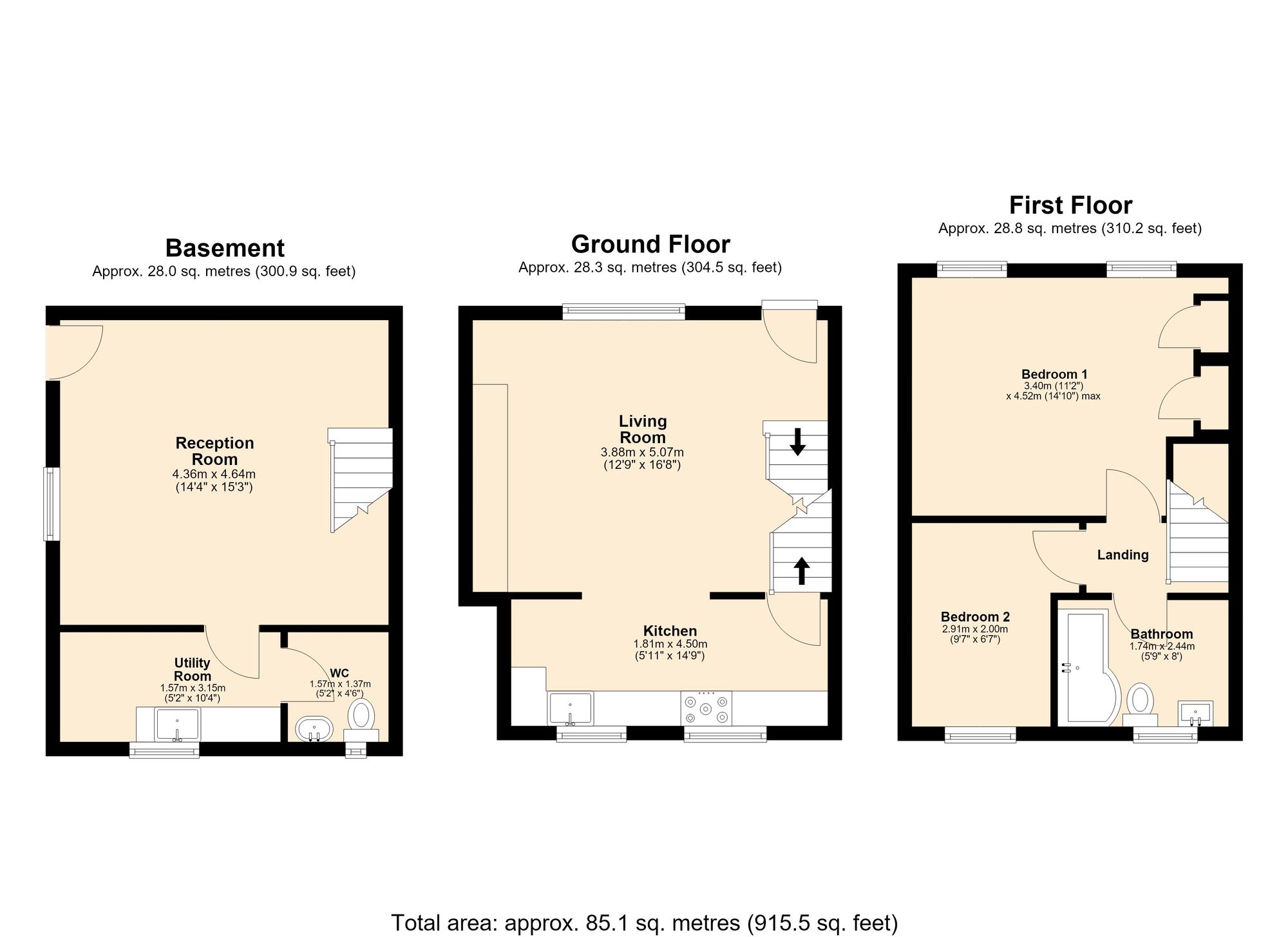 24 Town Head, Barnoldswick floorplan