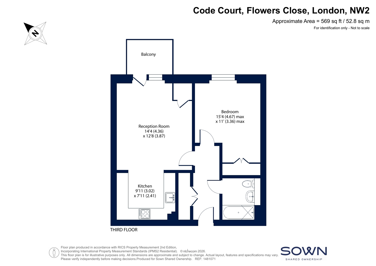 SNG OR, 29, Code Court, London floorplan