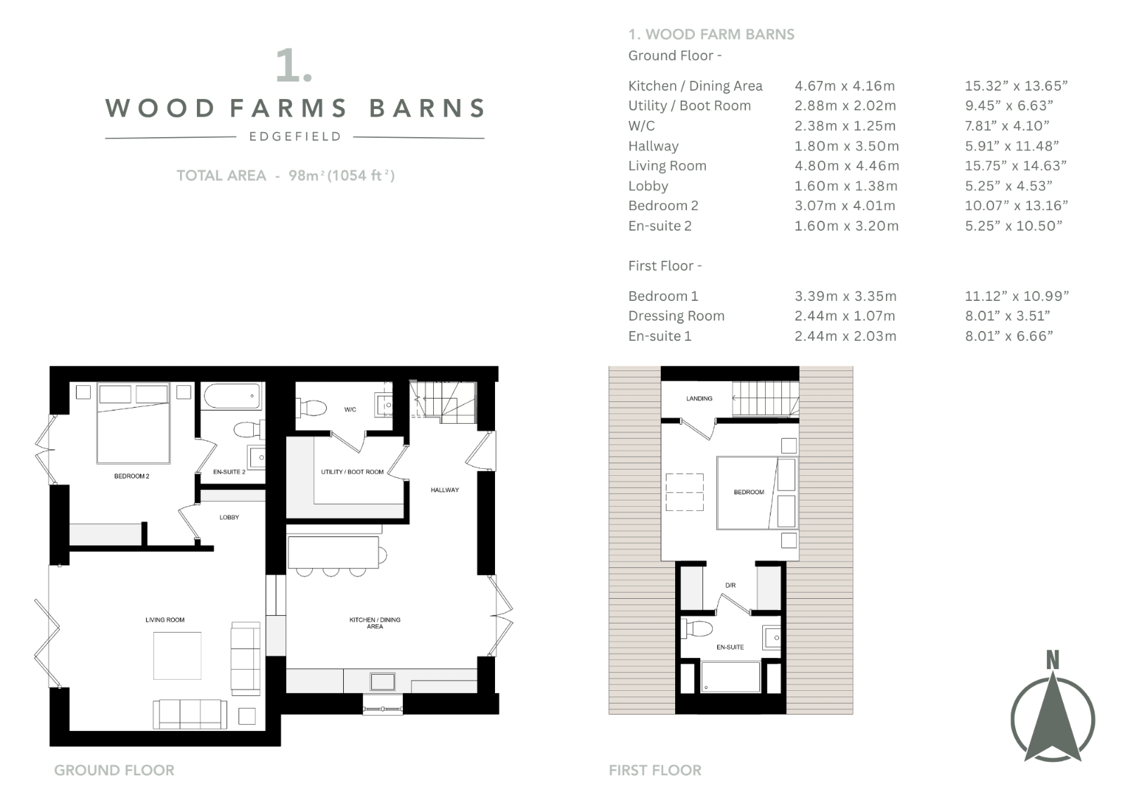 1, Wood Farm Barns, Plumstead Road, Edgefield, NR24 floorplan