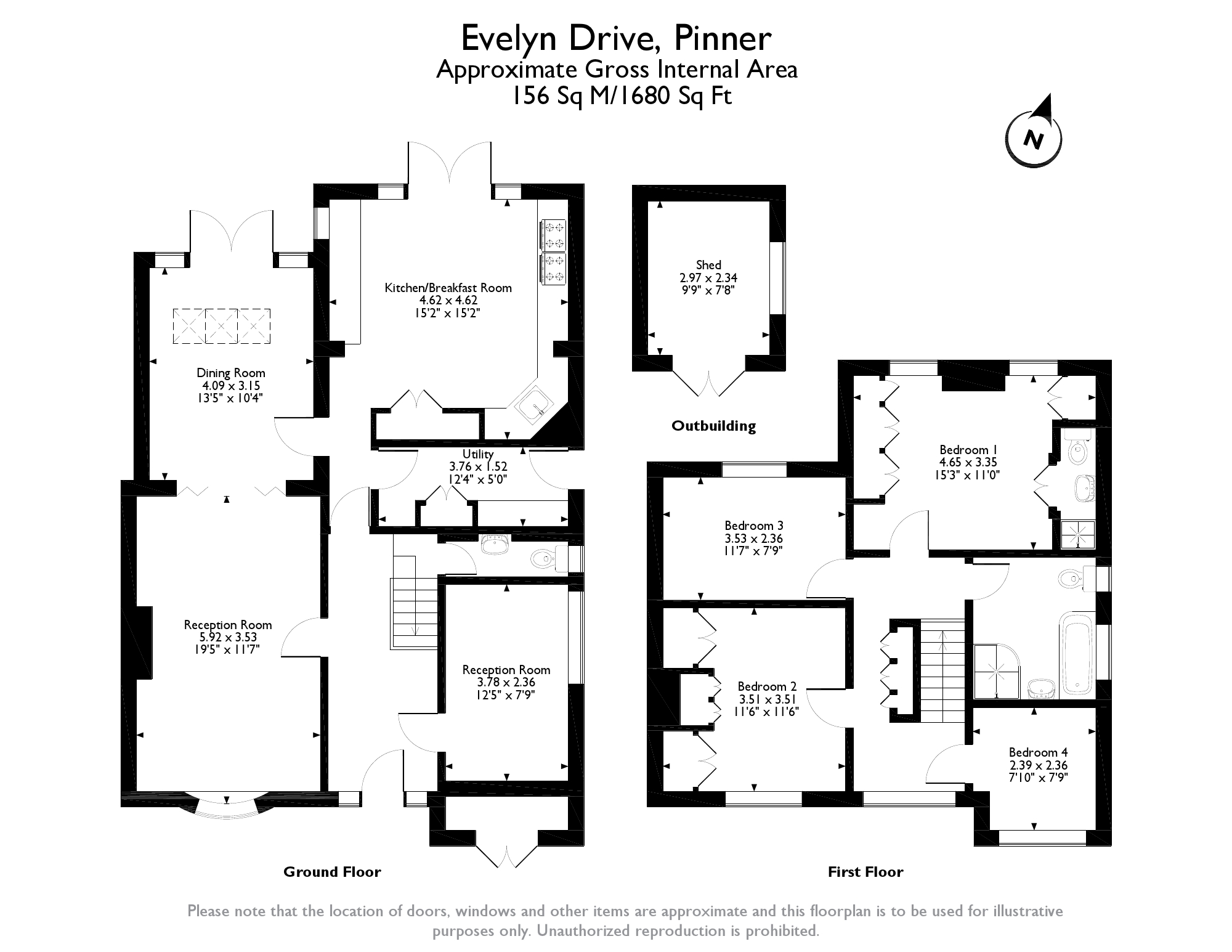 4 Bedrooms Semi-detached house for sale in Evelyn Drive, Pinner, Middlesex HA5