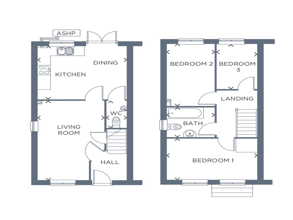 Plot 206, Lisburn, Swan Lane, Newark floorplan