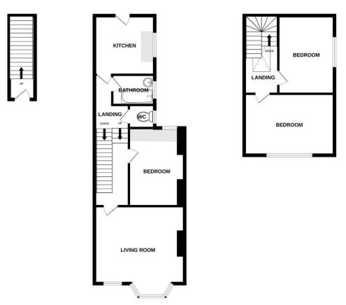 First Floor And Second Floor Flat, 104, Milward Road, Hastings floorplan