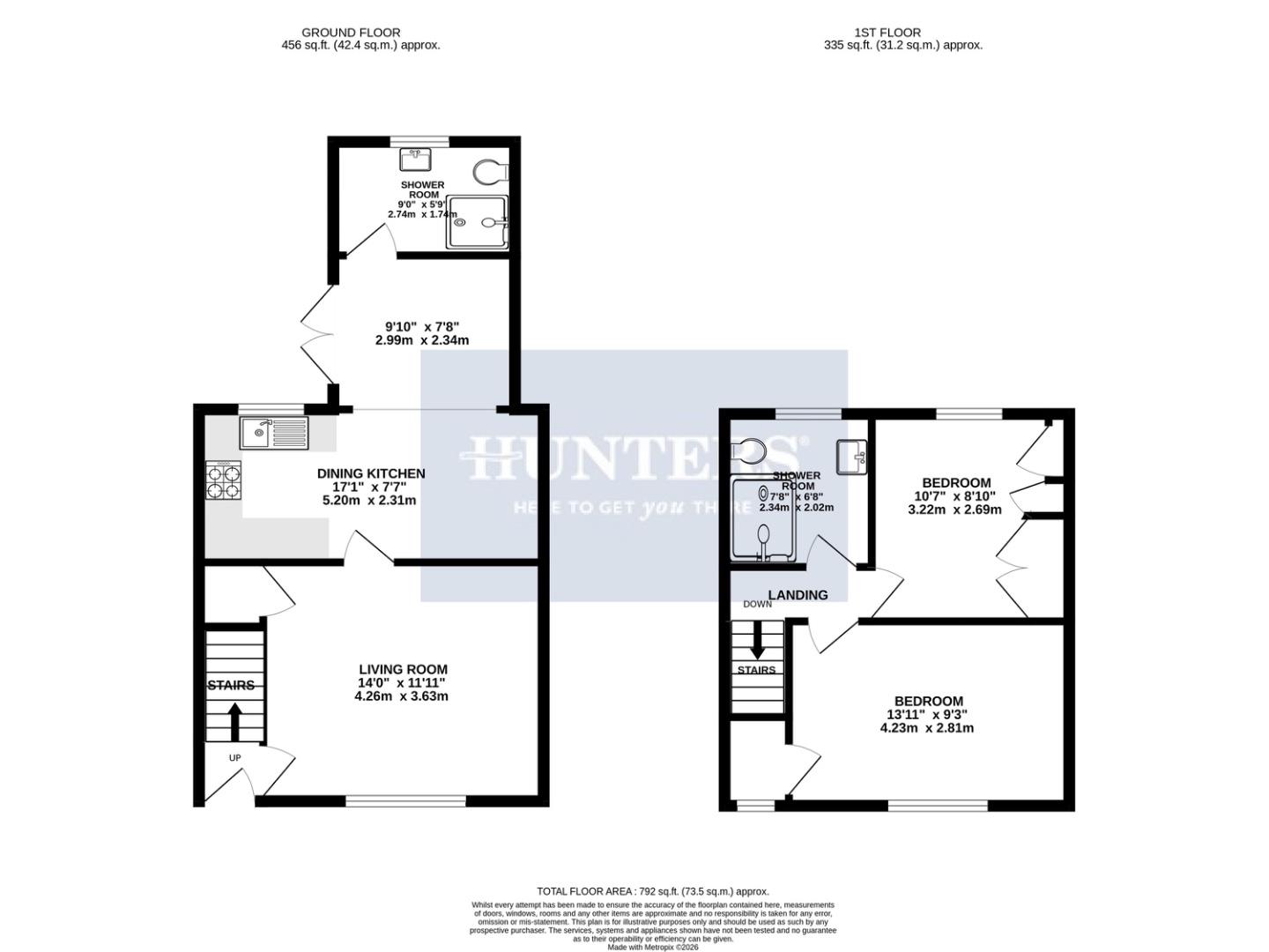 The Cottages Main Street, York floorplan