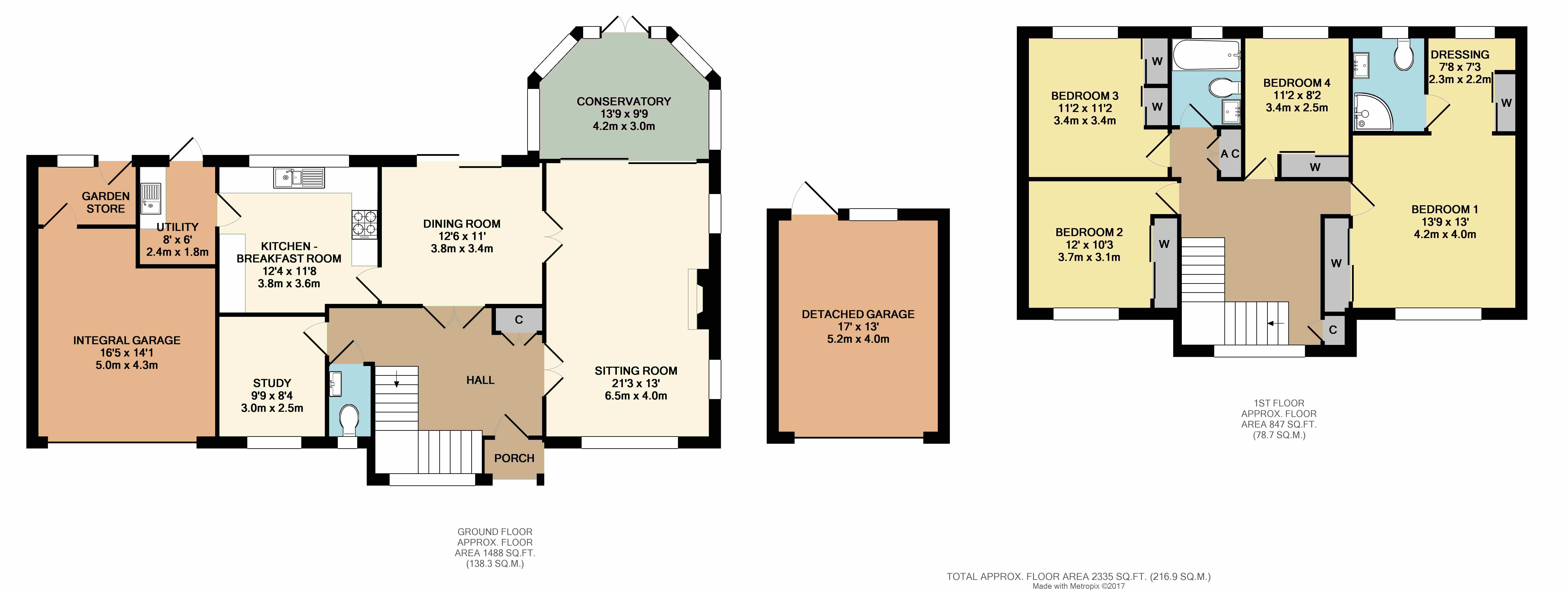 4 Bedrooms Detached house to rent in Birch Grove, Kingswood, Tadworth KT20