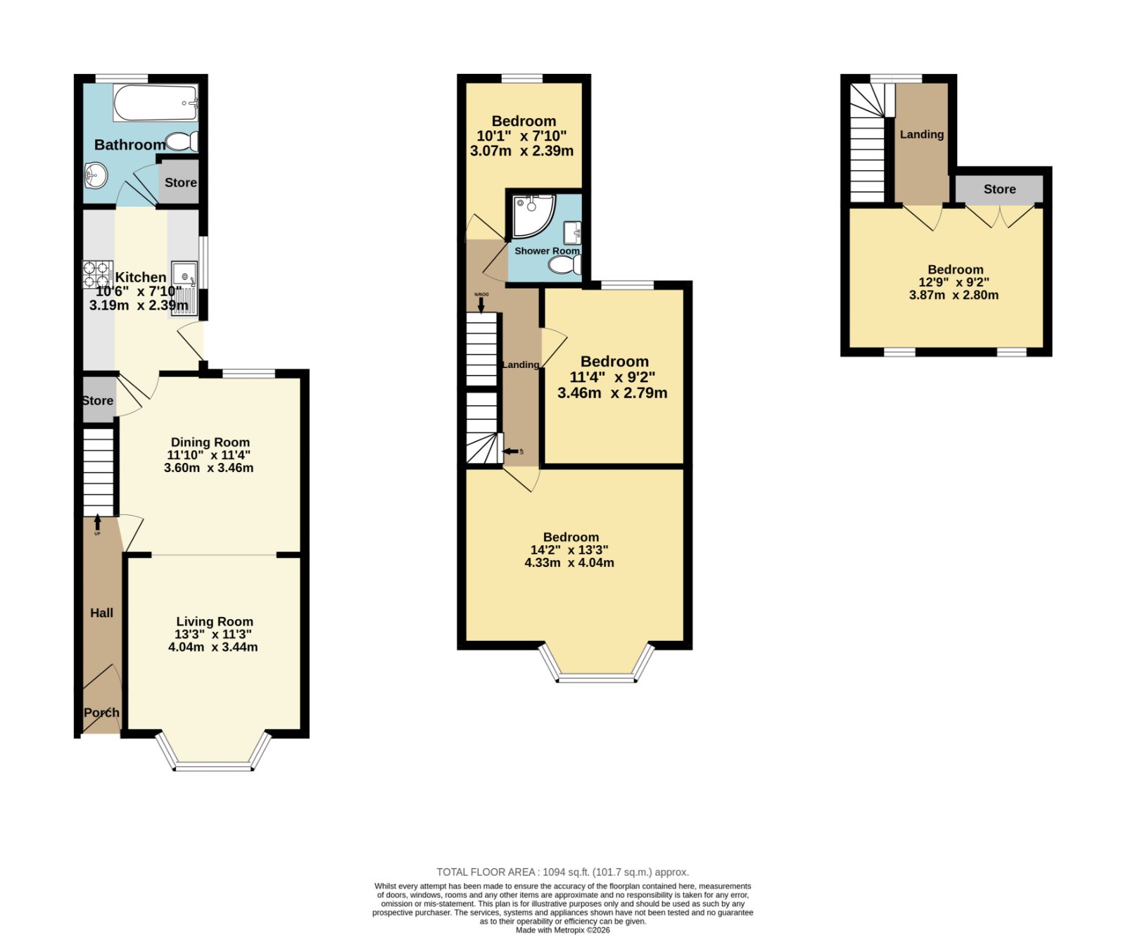 6, Sydney Road, Kent floorplan
