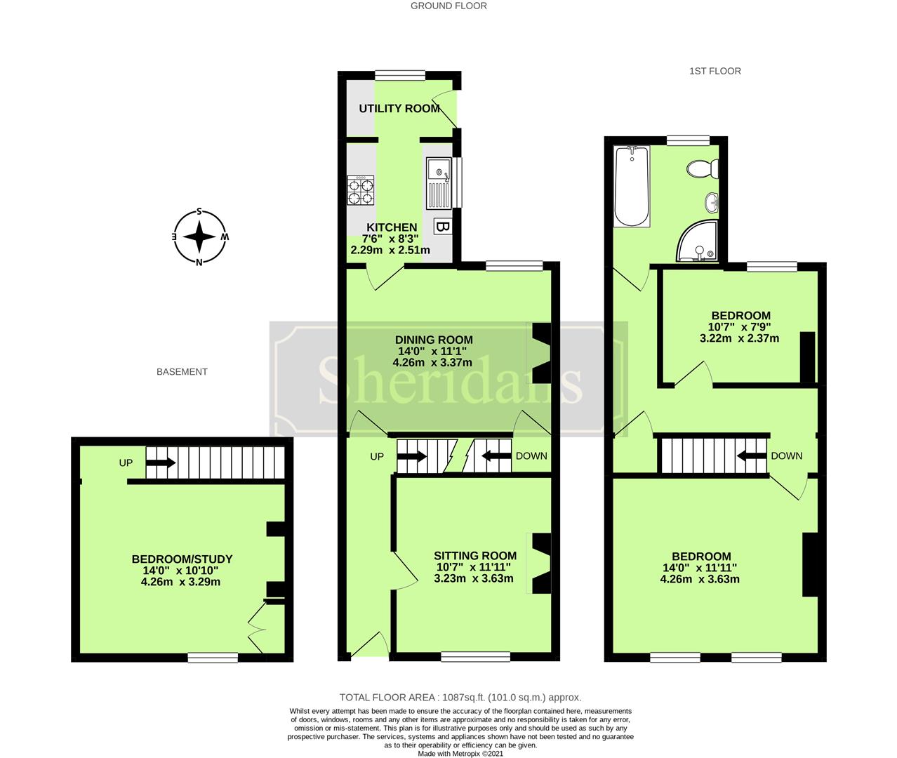 58, Kings Road, Bury St. Edmunds floorplan