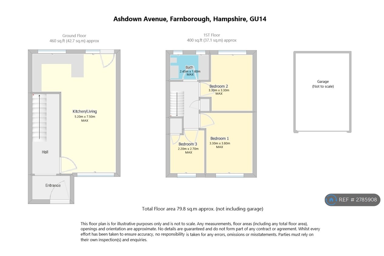 Ashdown Avenue, Farnborough floorplan