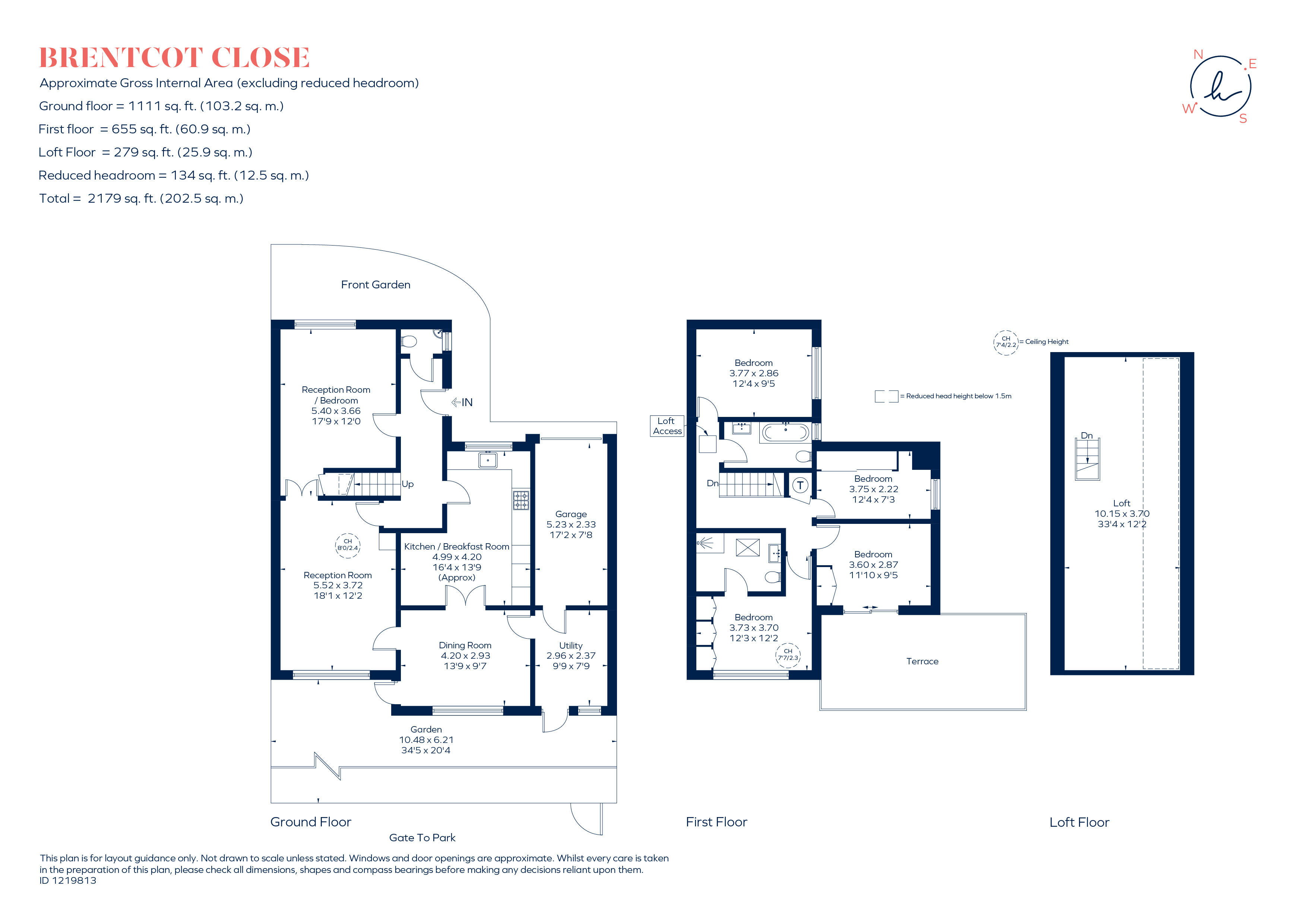 10, Brentcot Close, Ealing floorplan