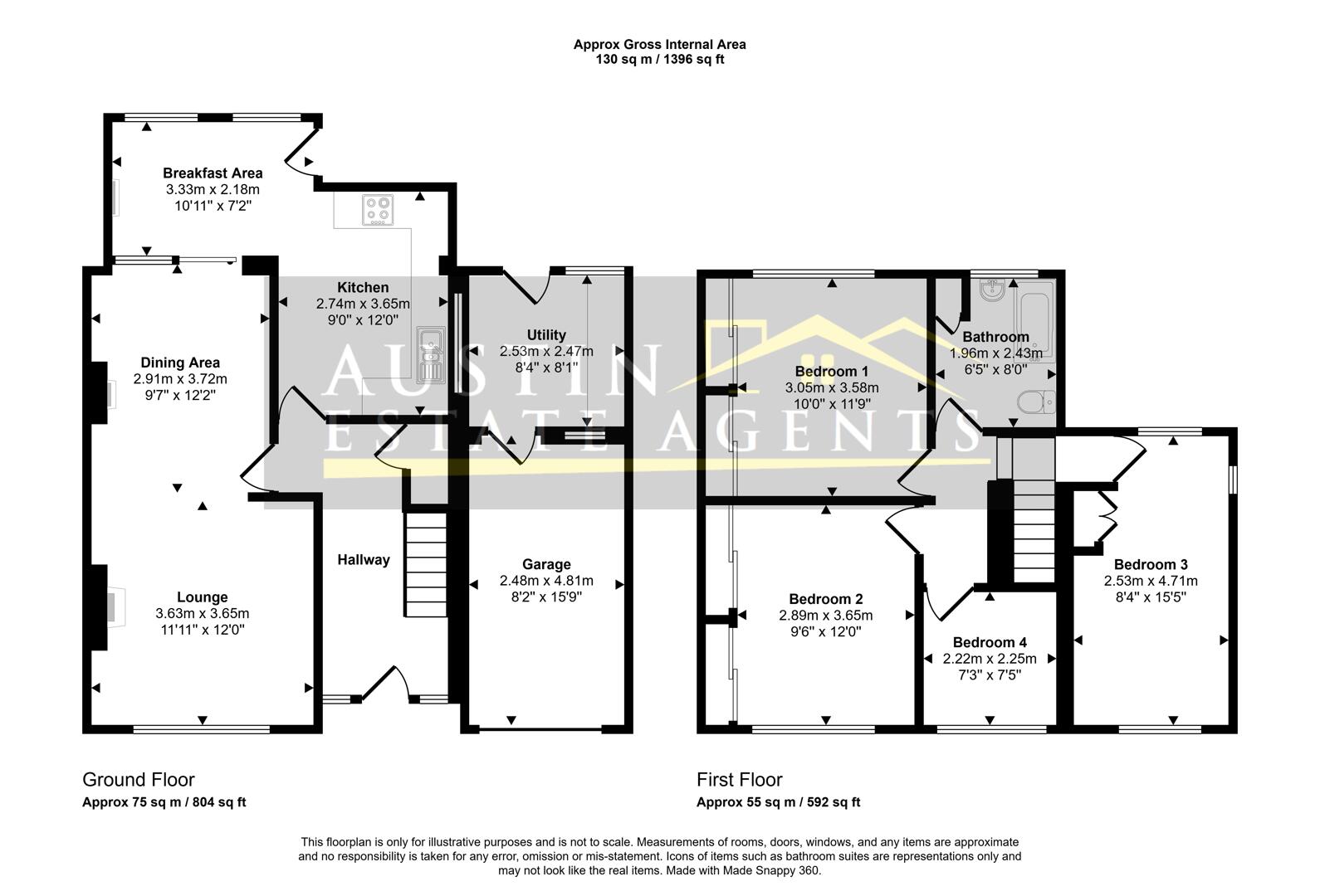 8, Sutcliffe Avenue, Weymouth floorplan