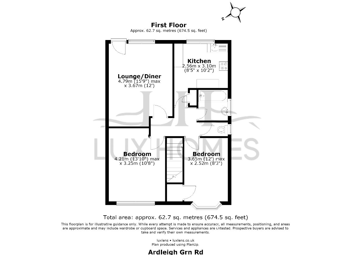 154b Ardleigh Green Road, Hornchurch floorplan