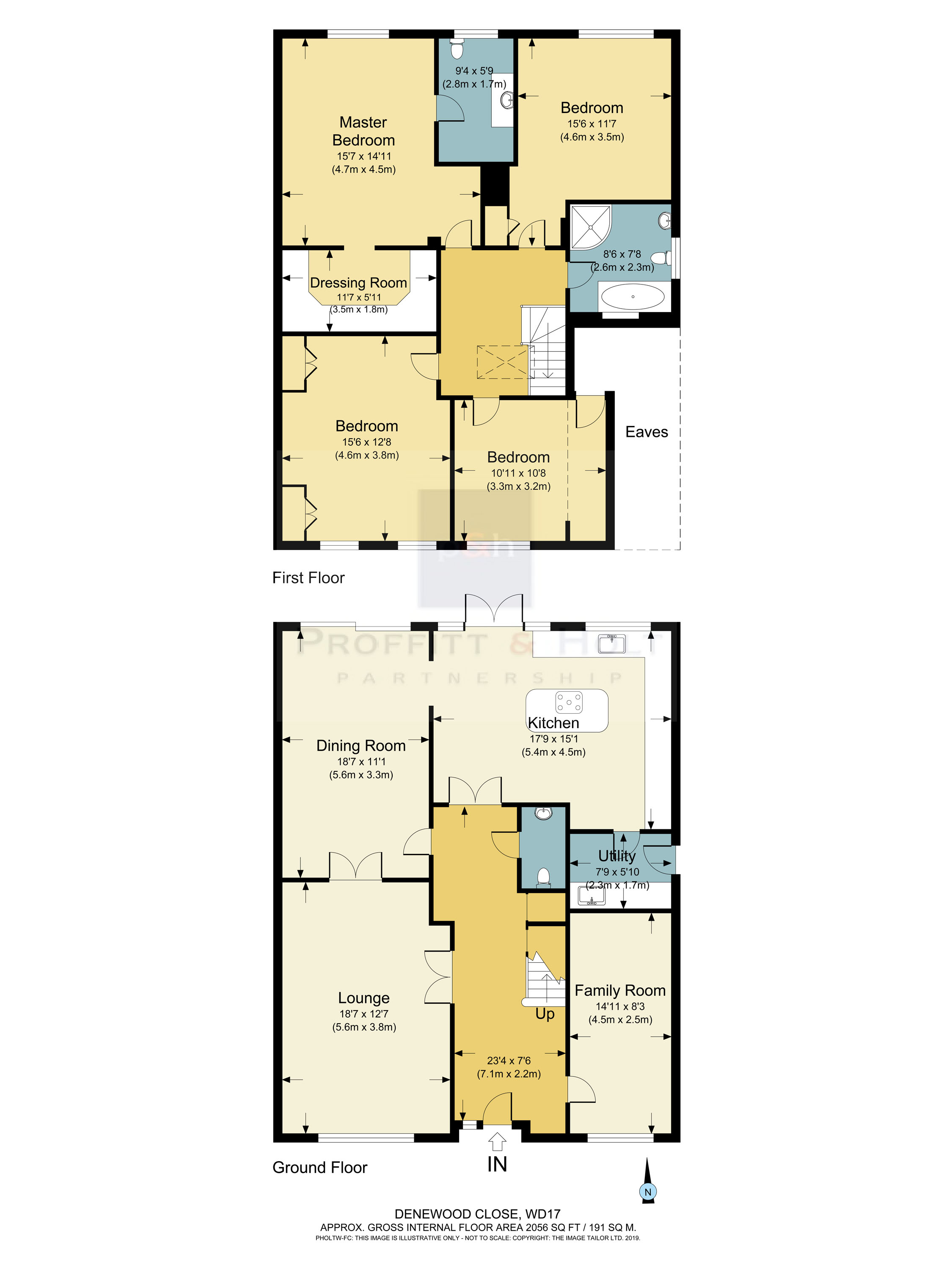 4 Bedrooms Detached house for sale in Denewood Close, Watford WD17