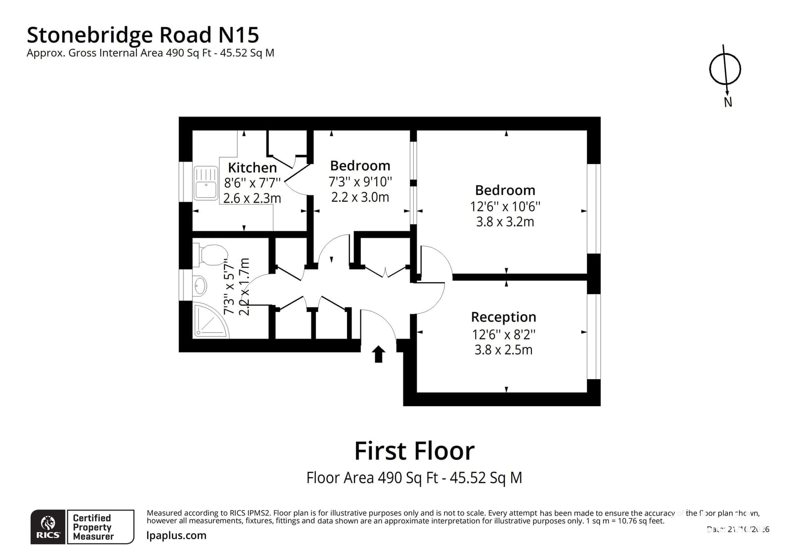 Stonebridge Road, London floorplan
