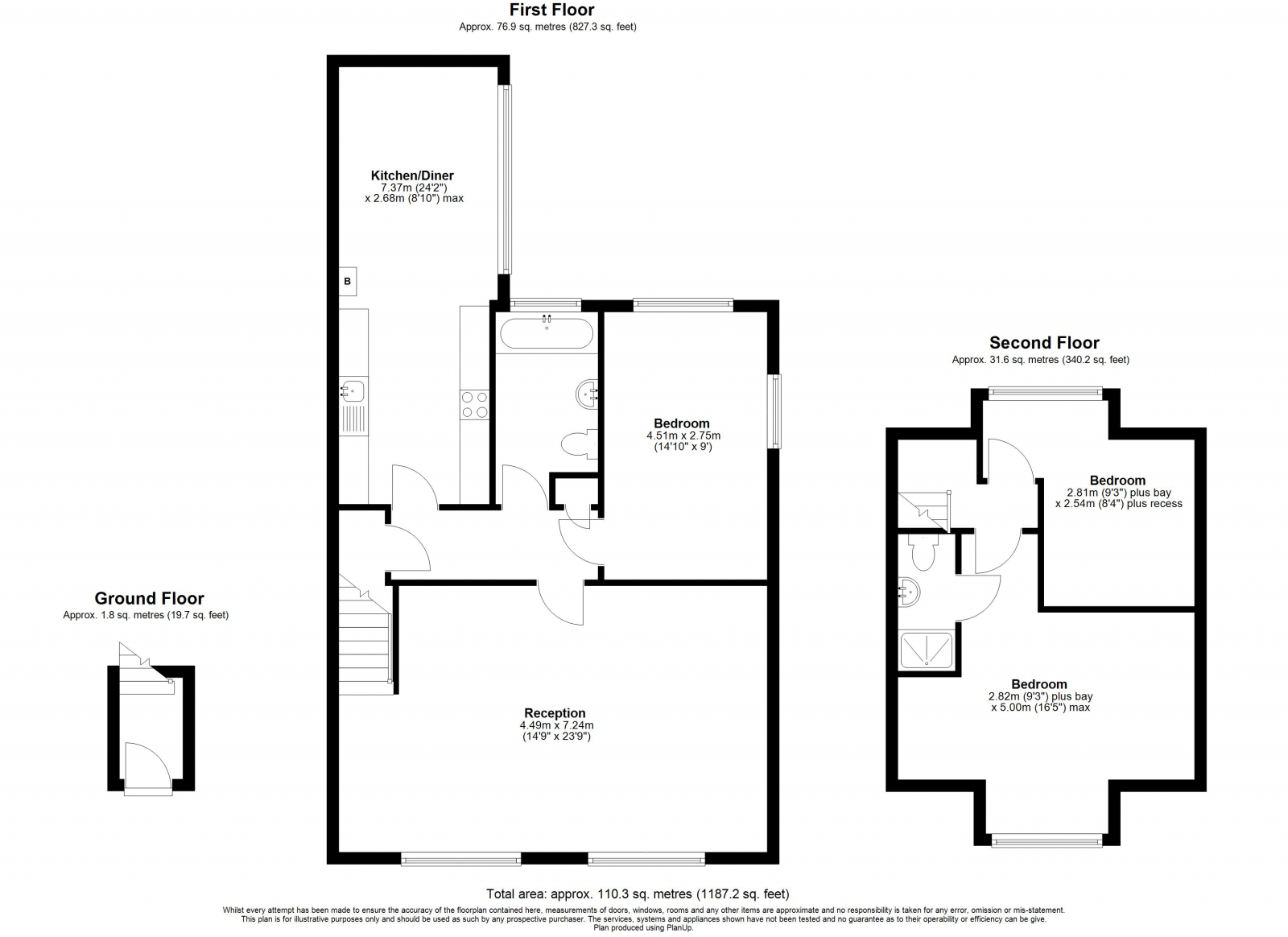 172a Hornchurch Road, Hornchurch floorplan