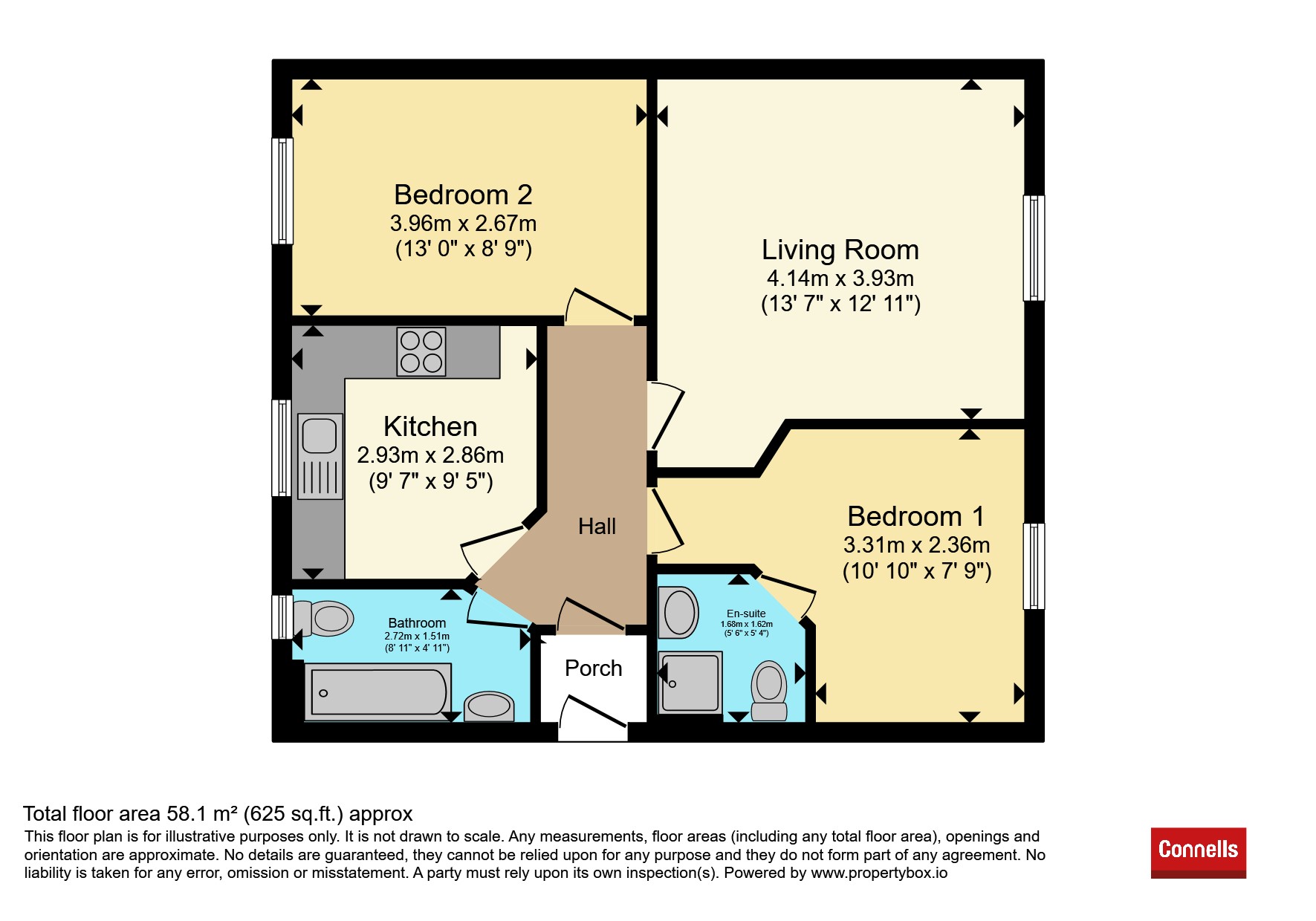 Apartment 19, Ansell Court, Ansell Way, WARWICK floorplan