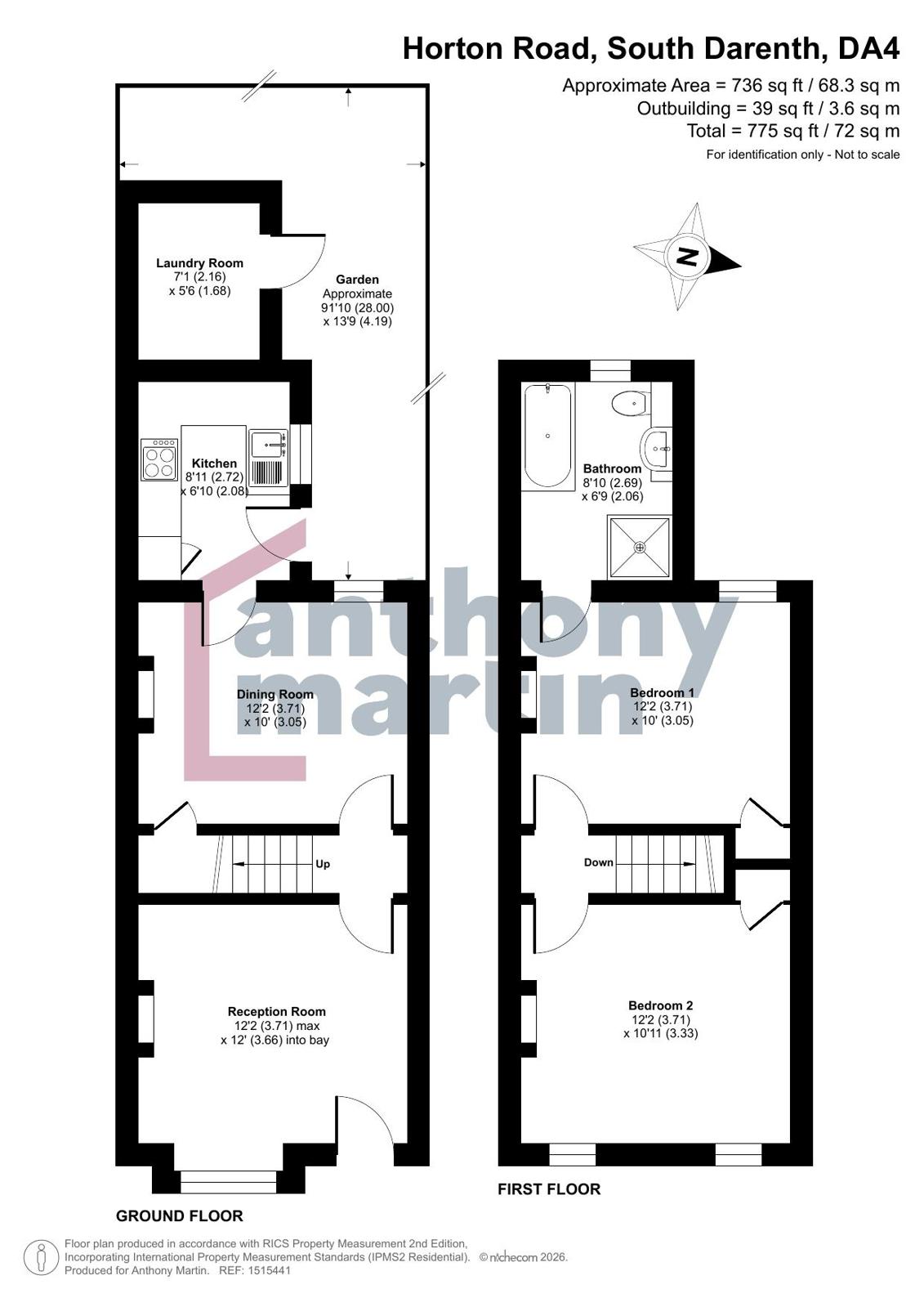 7, Viaduct Terrace, South Darenth floorplan