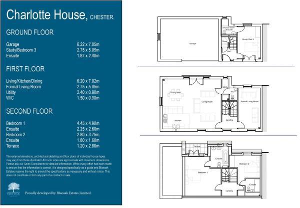 3 Bedrooms Semi-detached house for sale in The Castle, Grosvenor Street, Chester CH1