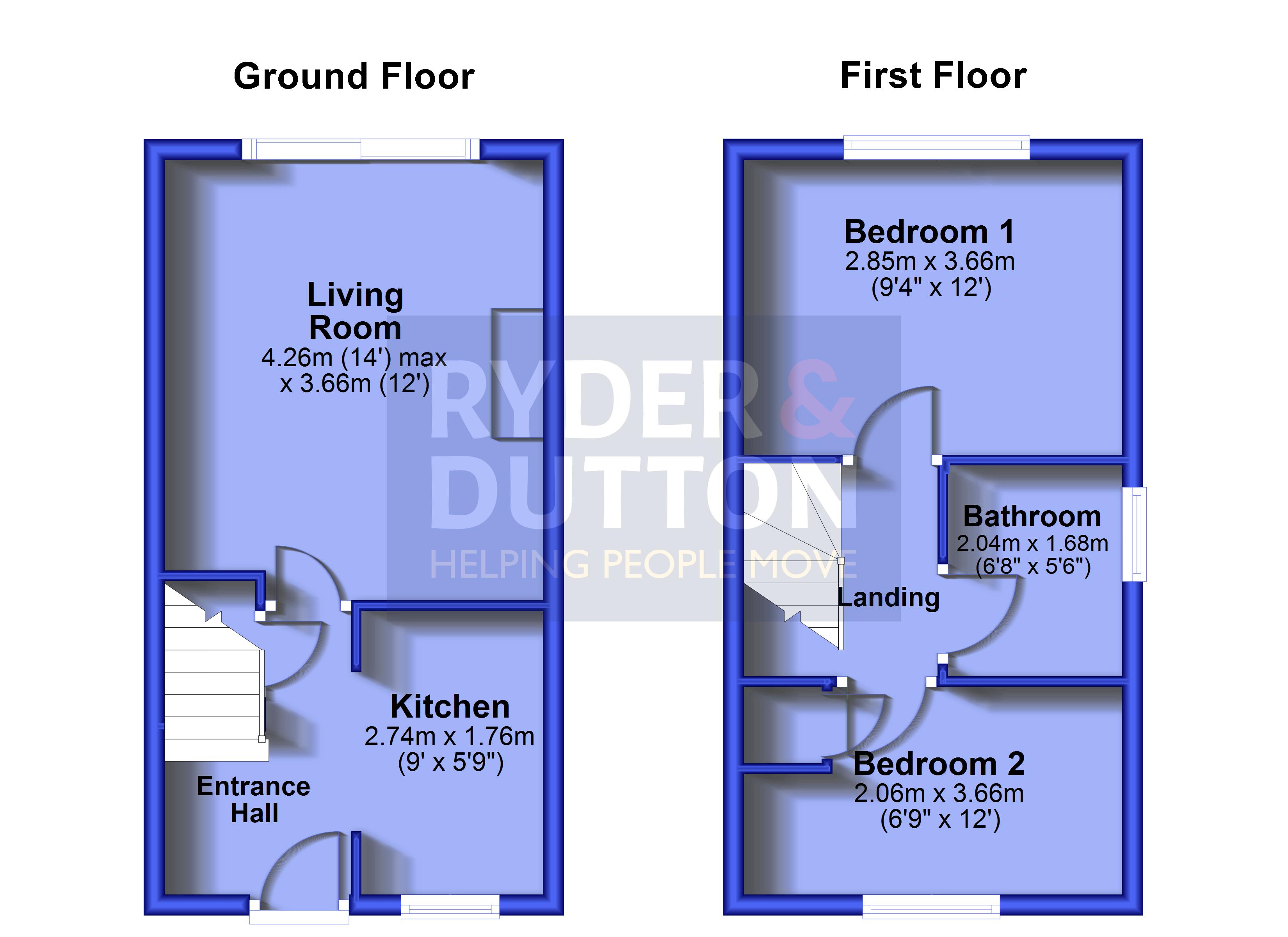 22, Causeway Side, Huddersfield floorplan
