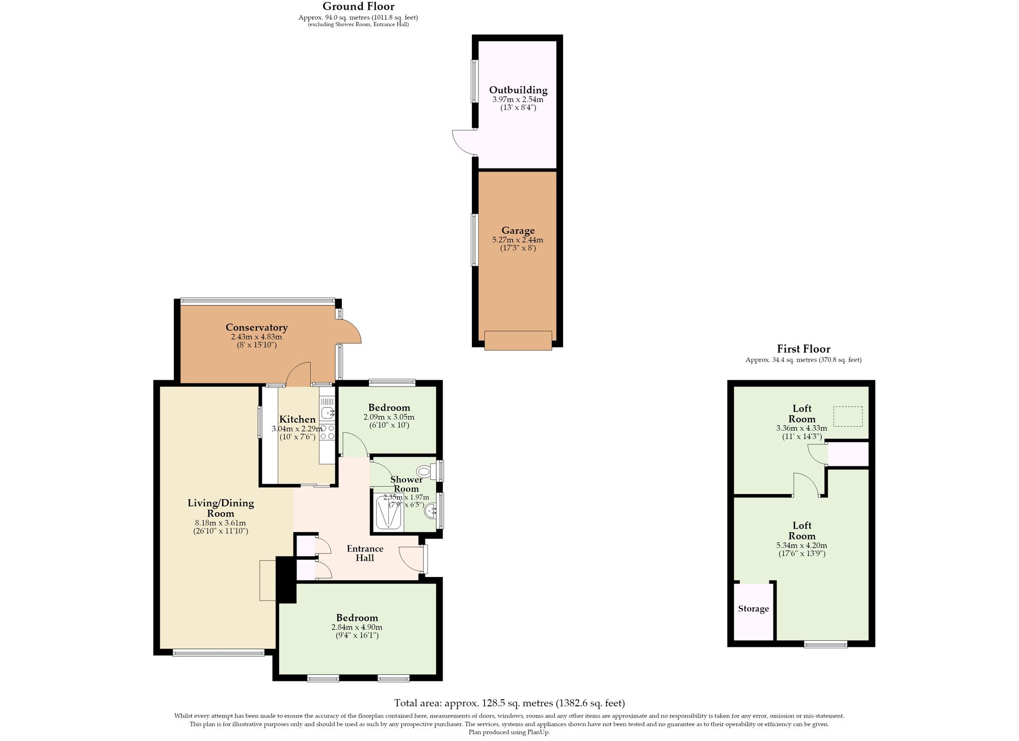 10 Cedar Drive, Lowestoft floorplan