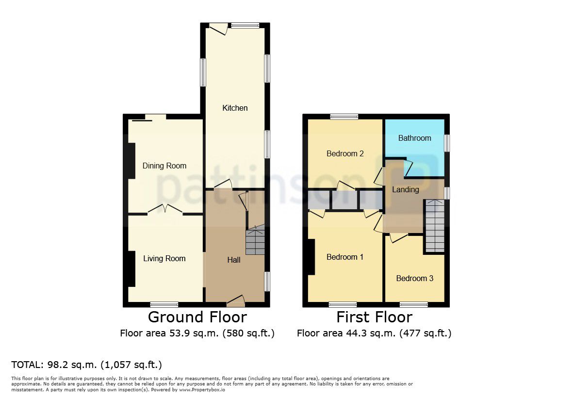 23, The Oval, Bishop Auckland floorplan