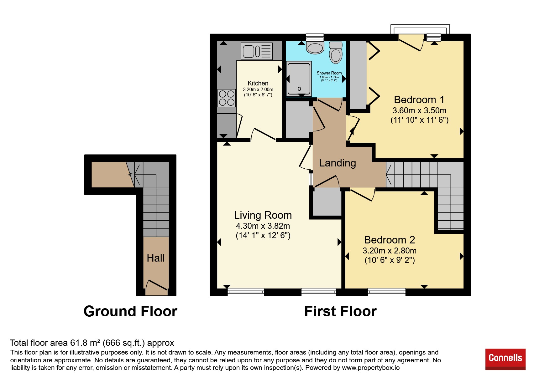 48, Saffron Meadow, Stratford-Upon-Avon floorplan