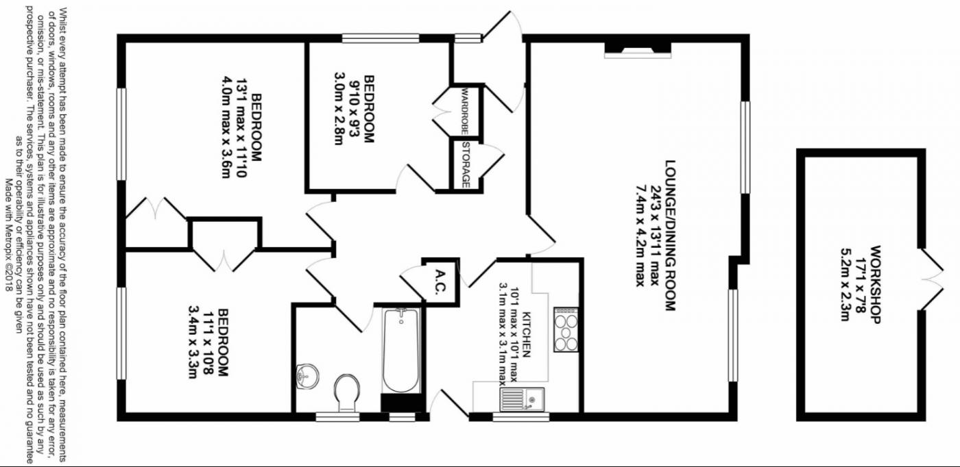 3 Bedrooms Bungalow for sale in Firacre Road, Ash Vale GU12