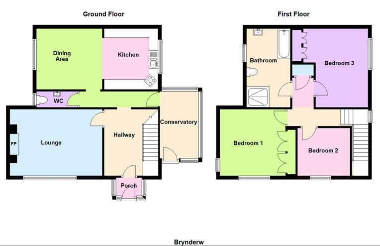 Llwyndafydd Road, Llwyndafydd Road, Llwyndafydd floorplan
