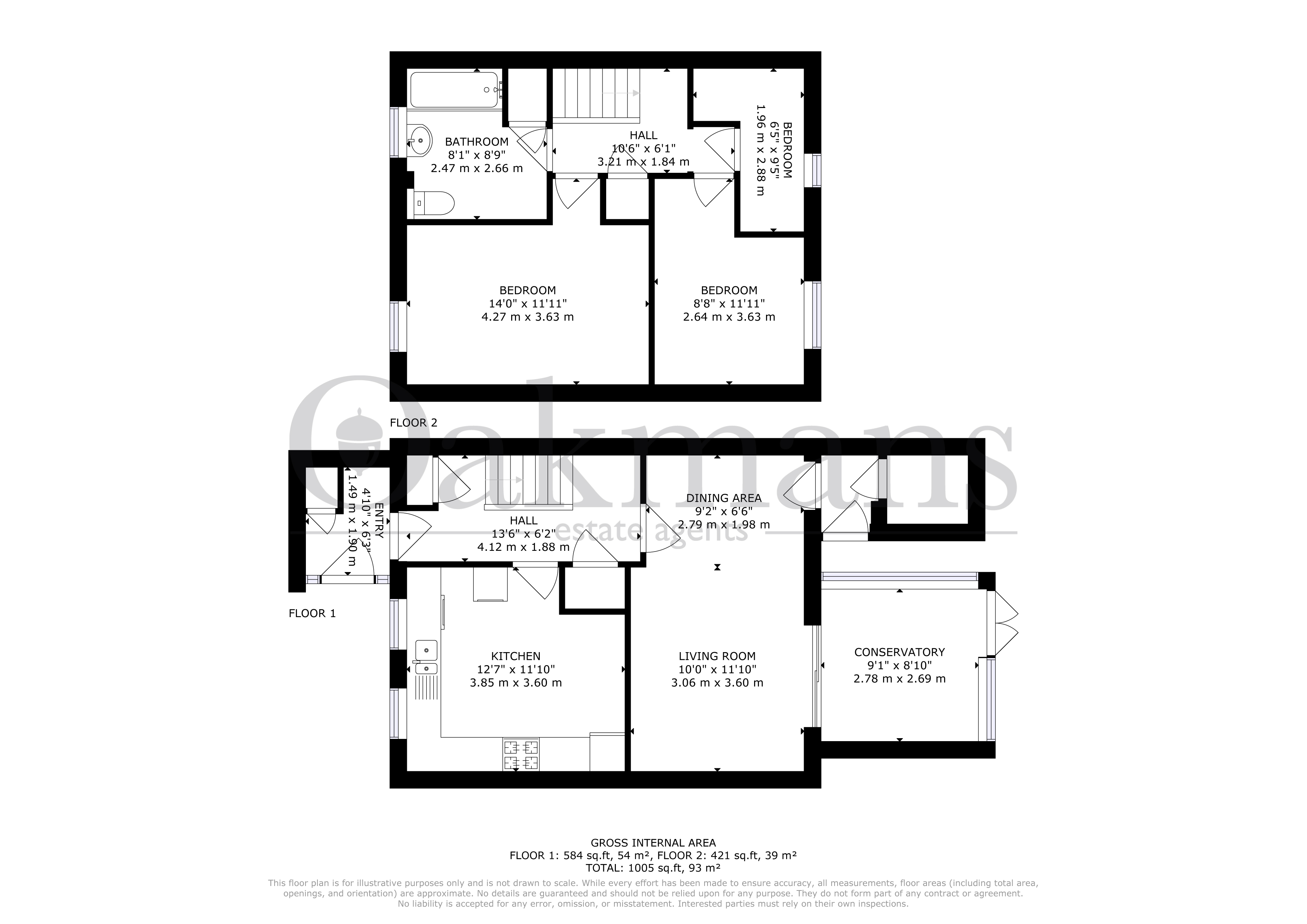 84 REA FORDWAY, BIRMINGHAM floorplan