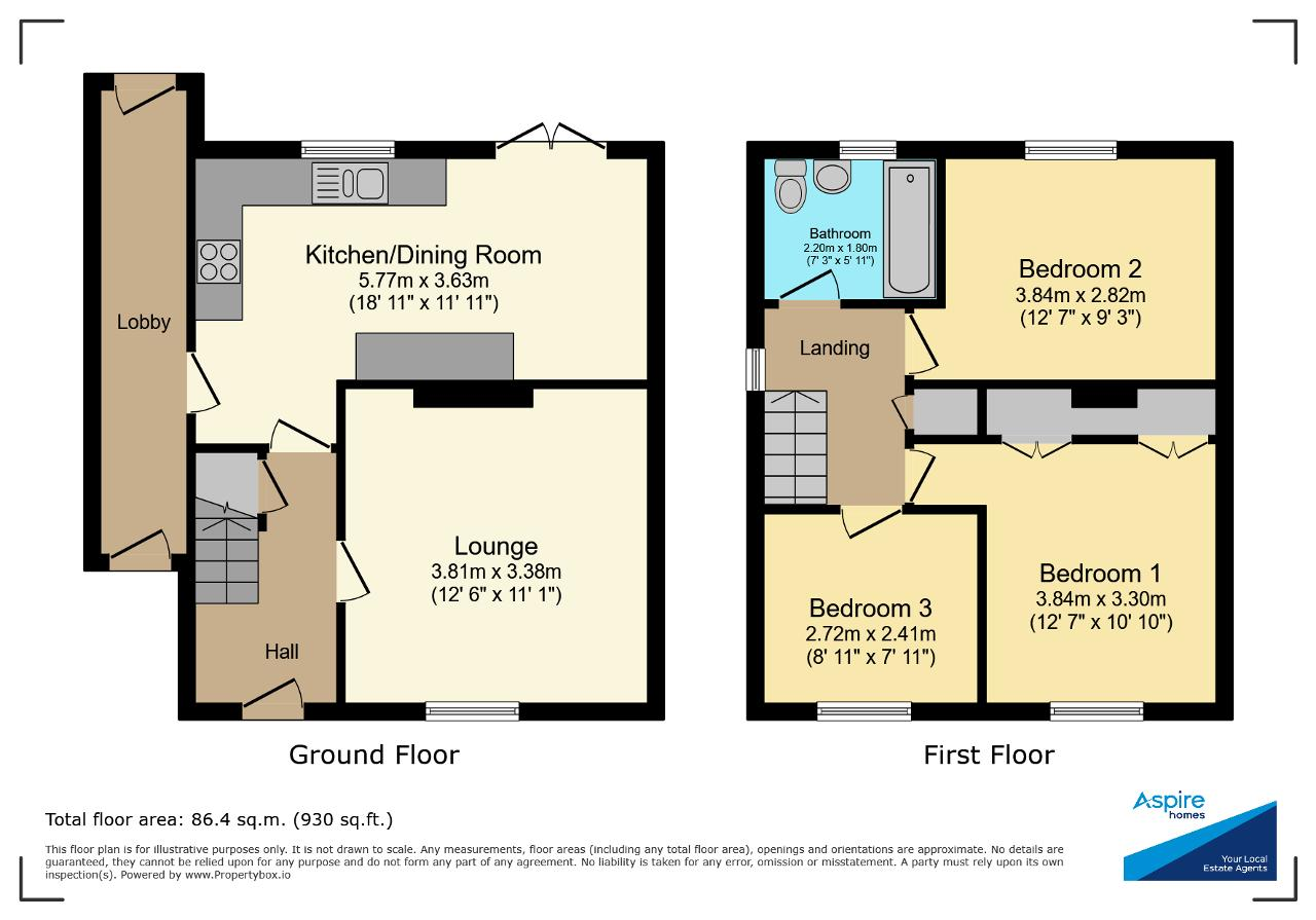 20, Sefton Avenue, Wisbech floorplan