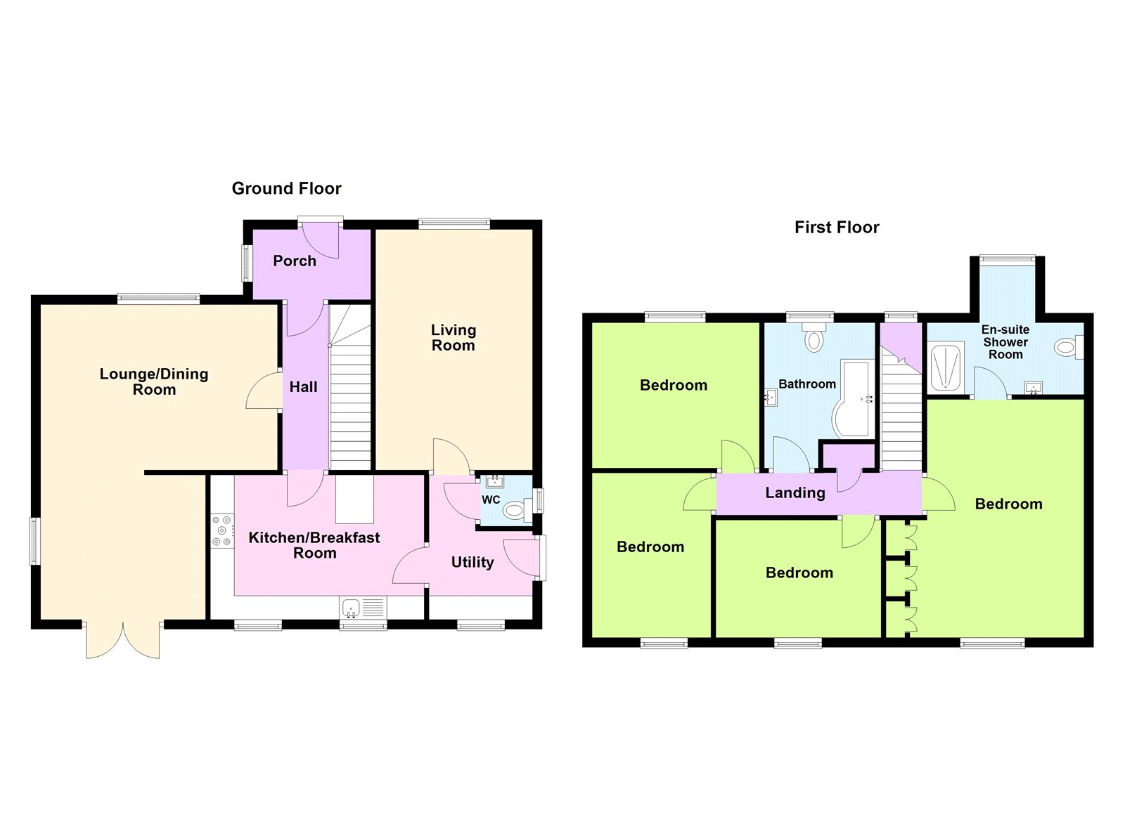18, Hywel Way, Pembrokeshire floorplan