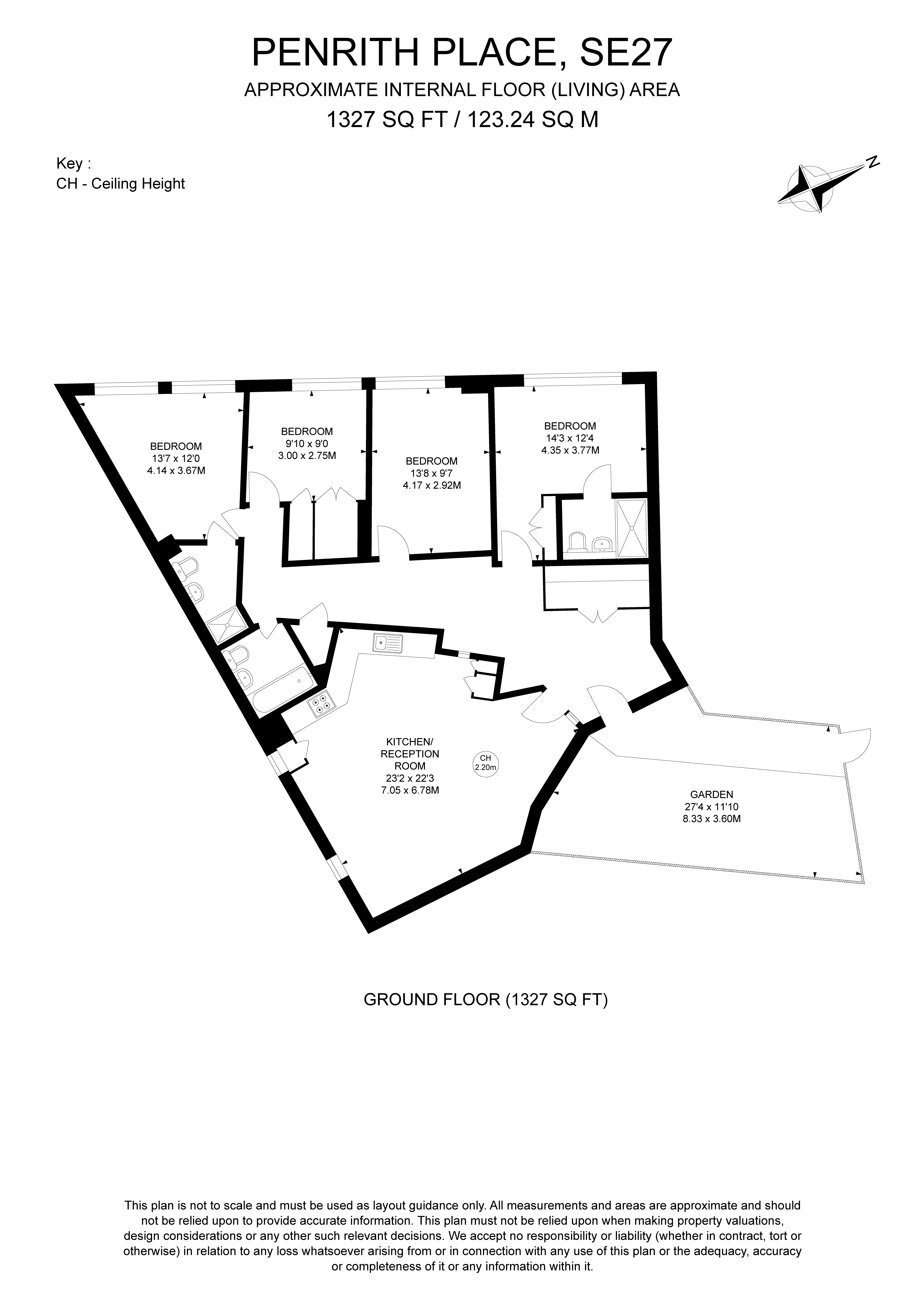 10, Penrith Place, London floorplan